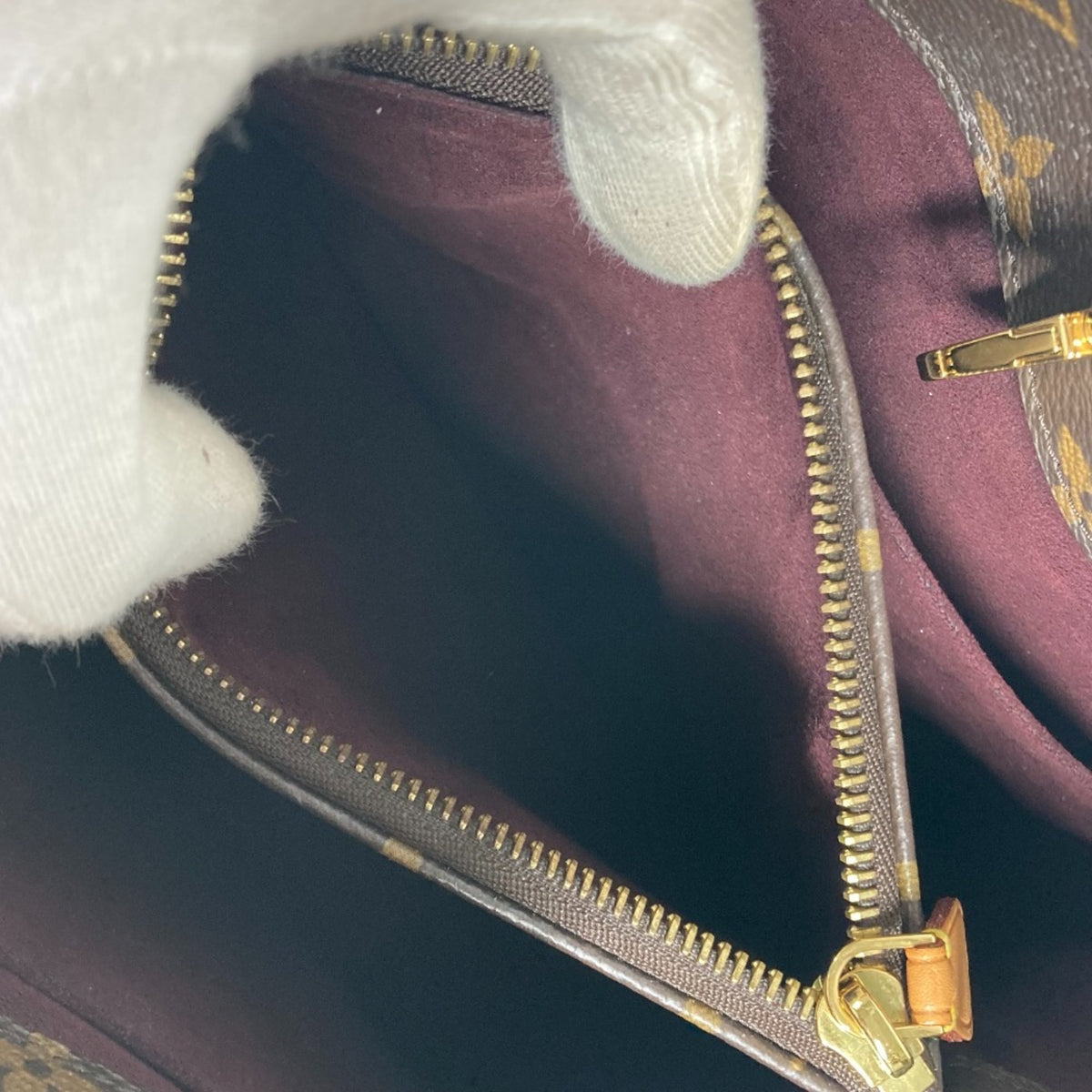 Louis Vuitton Brown Monogram Monogram Handbag Shoulder Bag Tote Bag (Pre-Owned)