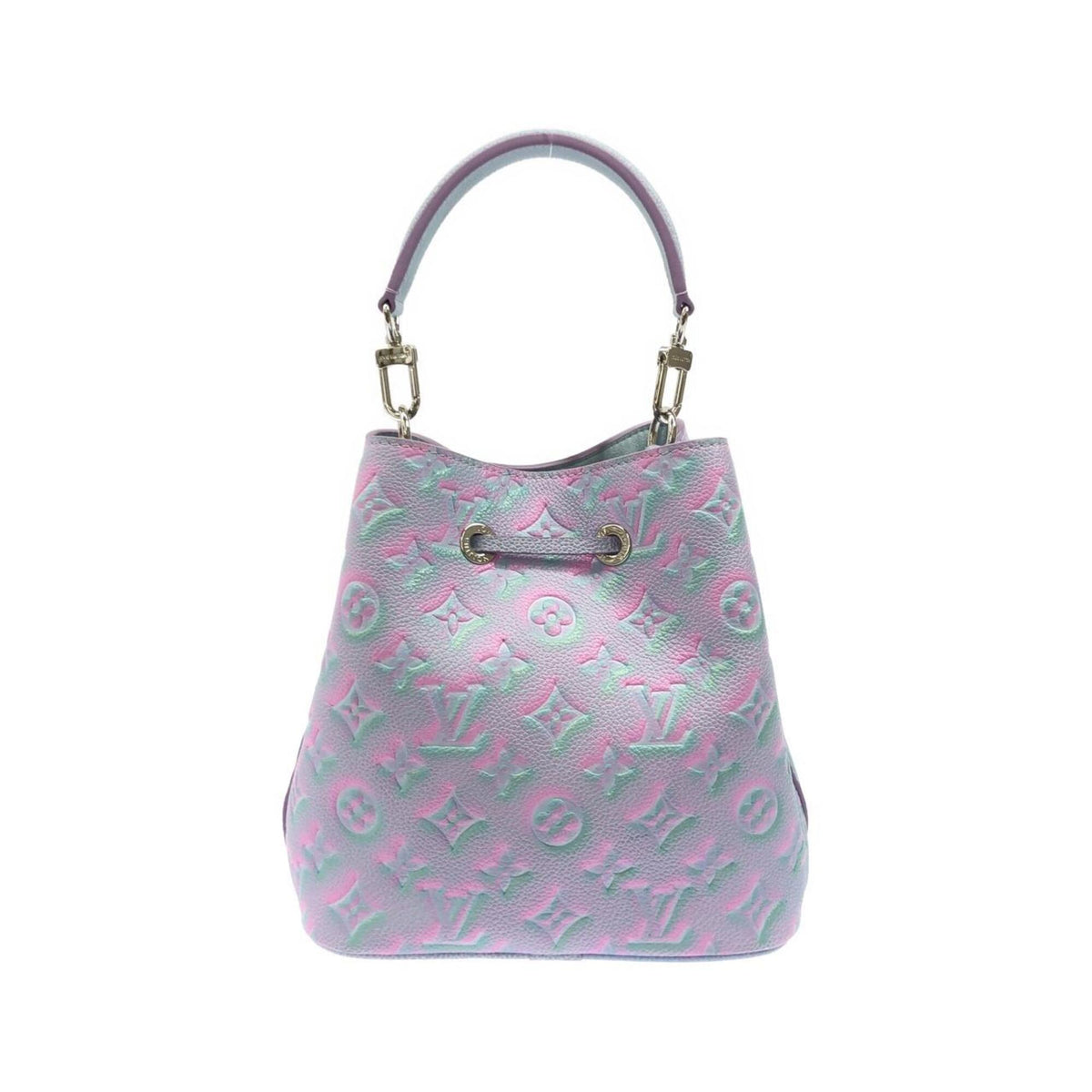 Louis Vuitton Monogram Empreinte Lilac Monogram Empreinte Shoulder Bag (Pre-Owned)