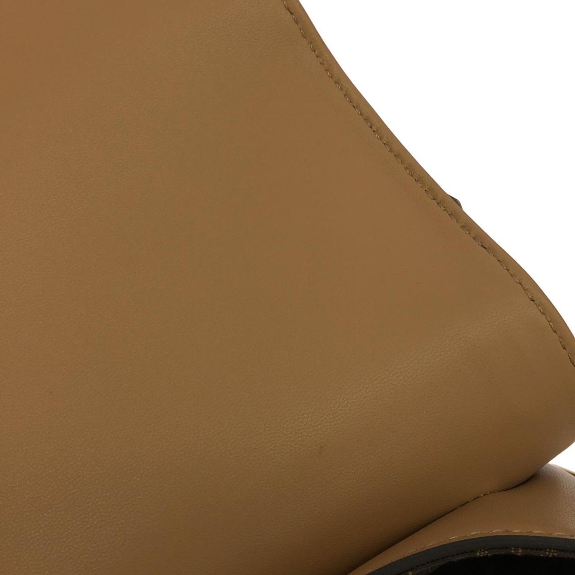 Louis Vuitton Brown Camel Leather Shoulder Bag (Pre-Owned)