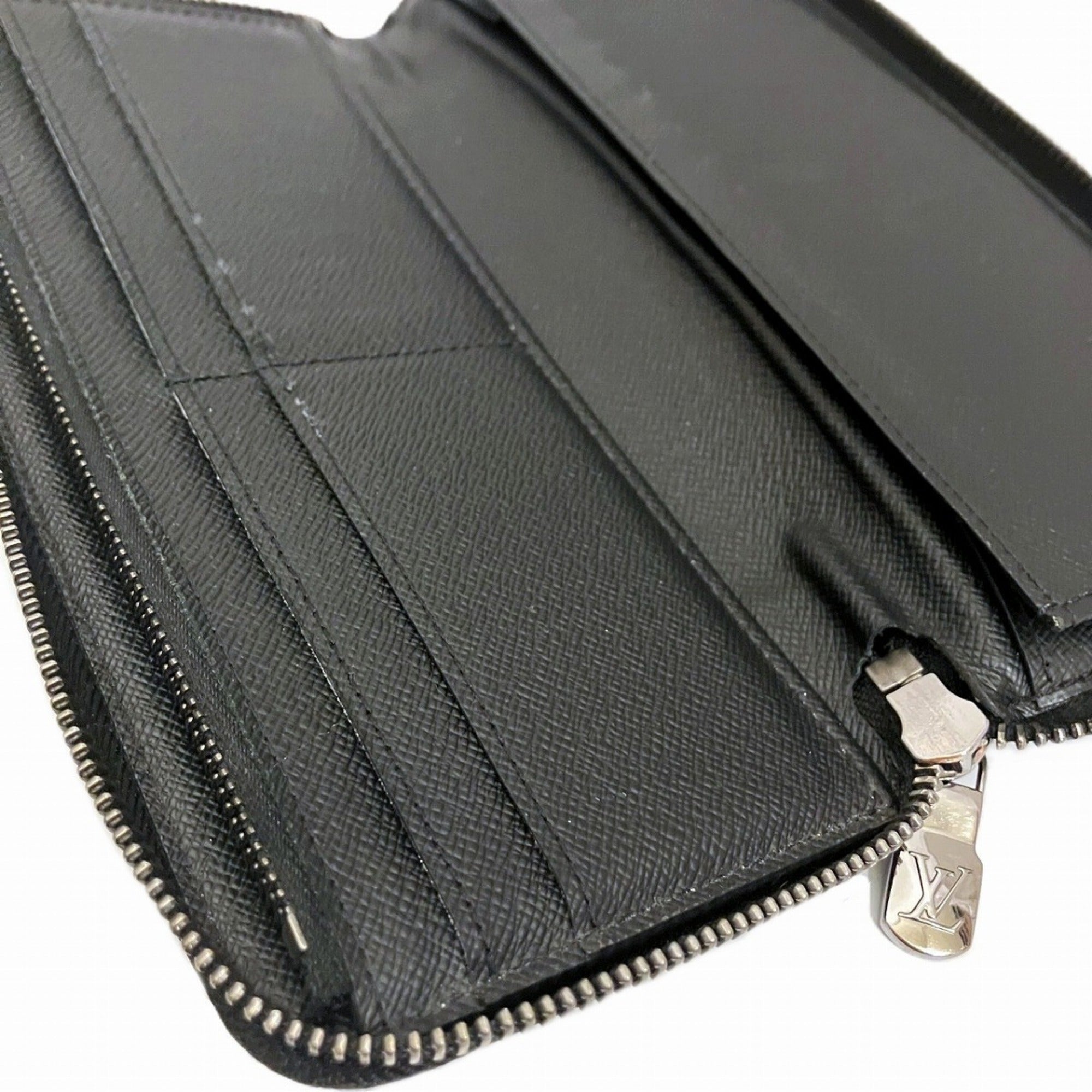 Louis Vuitton Black Monogram Eclipse Long Wallet (Bi-Fold) (Pre-Owned)