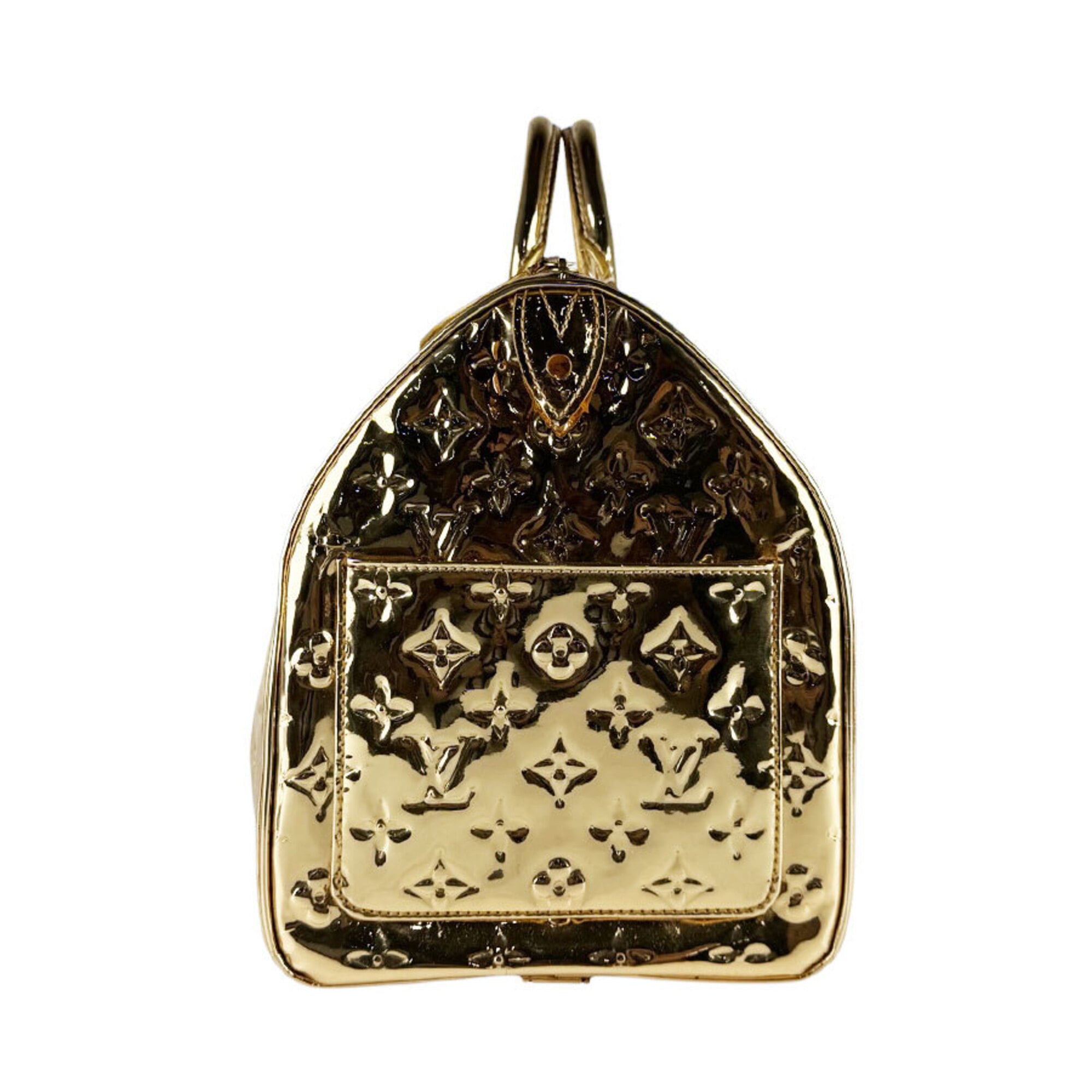 Louis Vuitton Gold Monogram Miroir Handbag (Pre-Owned)