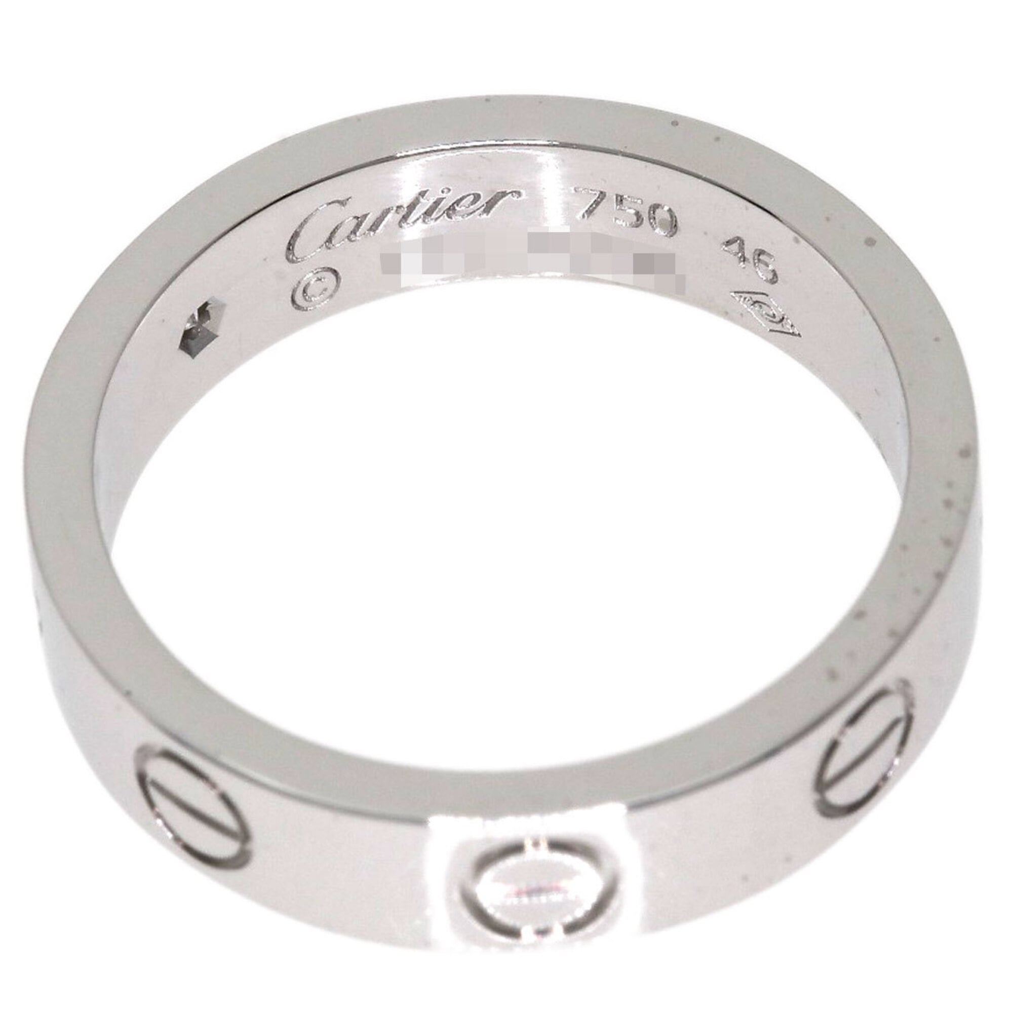 Cartier White Gold (18K) Band Ring (Pre-Owned)