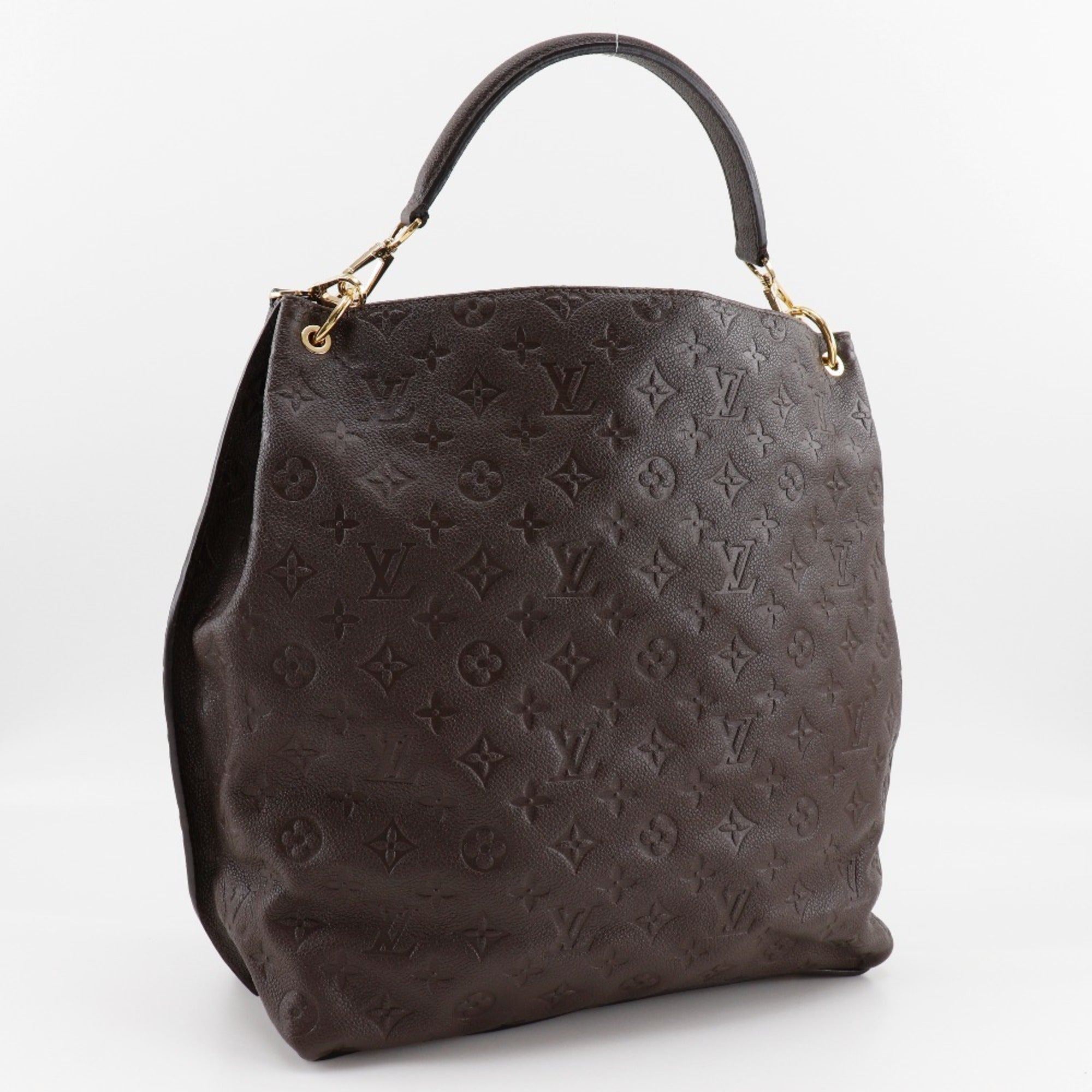 Louis Vuitton Brown Earth Monogram Empreinte Shoulder Bag (Pre-Owned)