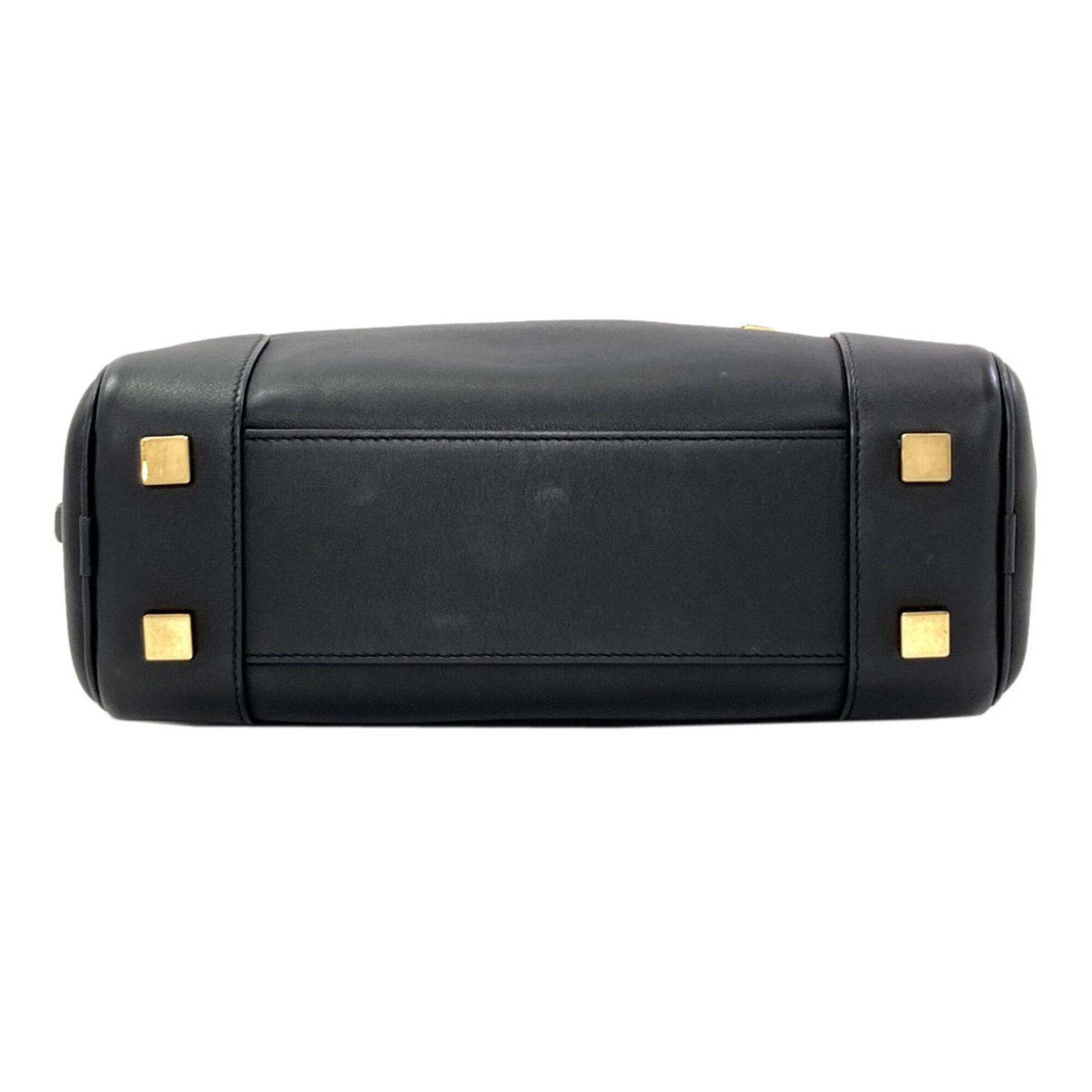 Loewe Amazona Black Canvas Handbag (Pre-Owned)