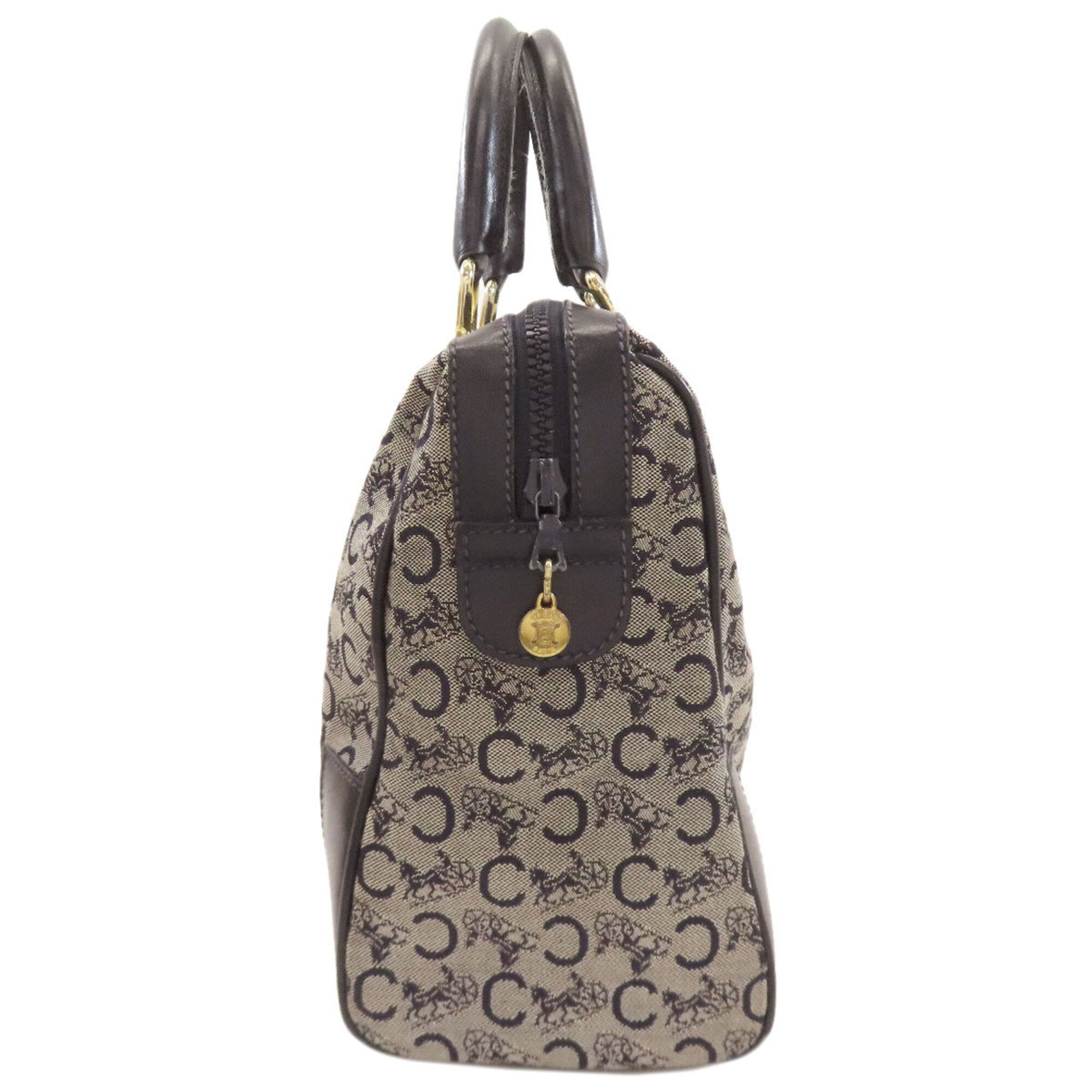 Celine Navy Canvas Handbag (Pre-Owned)