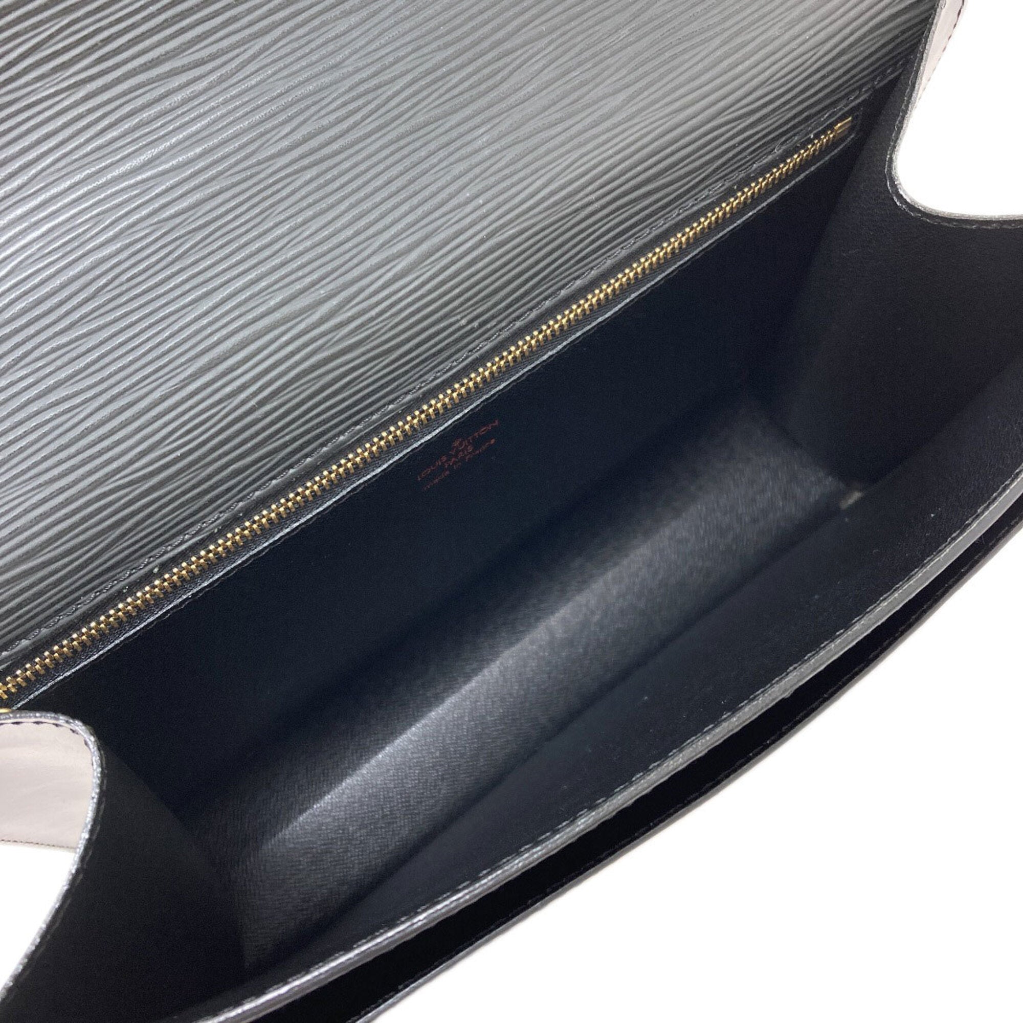 Louis Vuitton Noir Epi Leather Handbag (Pre-Owned)