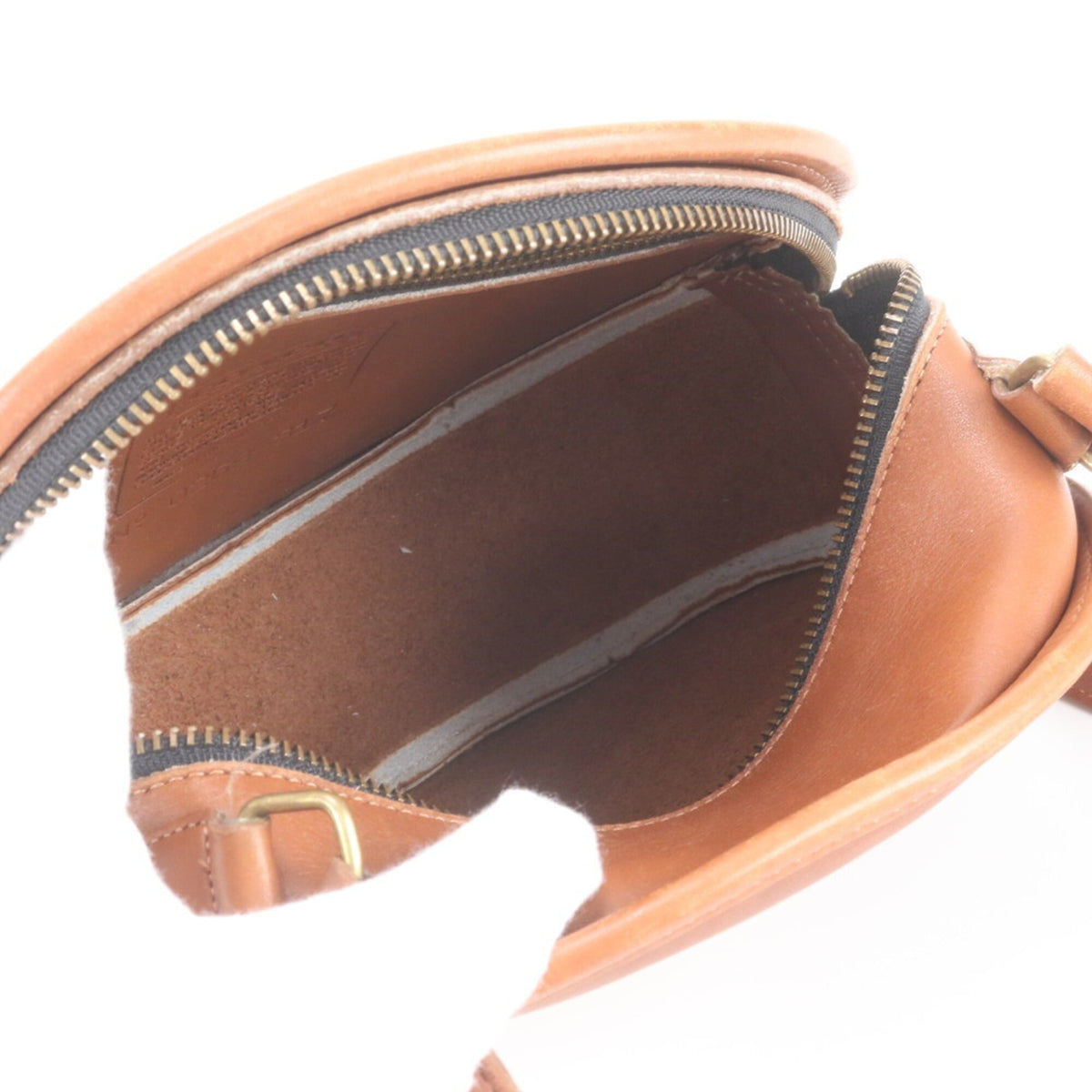 Coach Brown Leather Crossbody Bag Shoulder Bag (Pre-Owned)