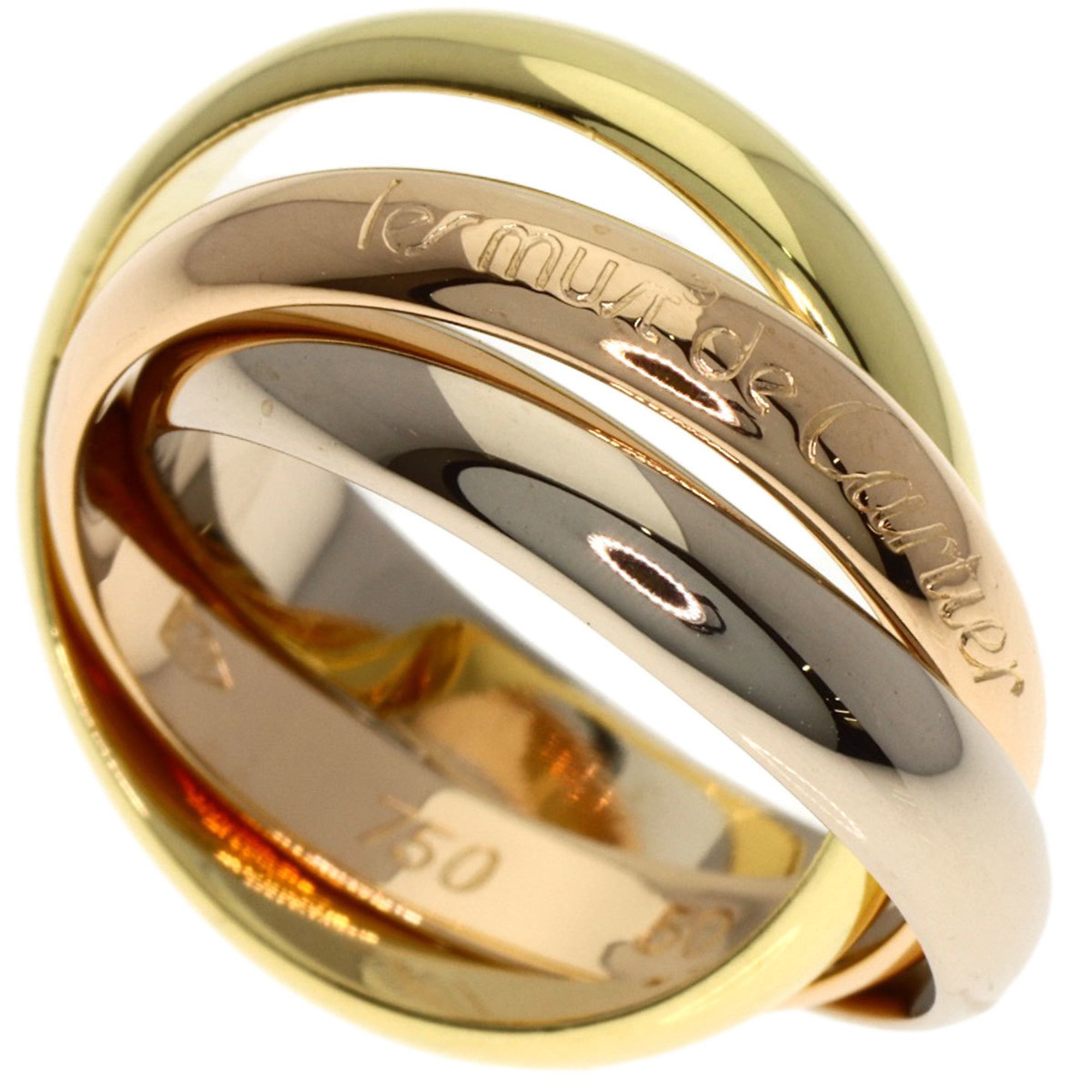 Cartier Gold Yellow Gold (18K) Band Ring (Pre-Owned)