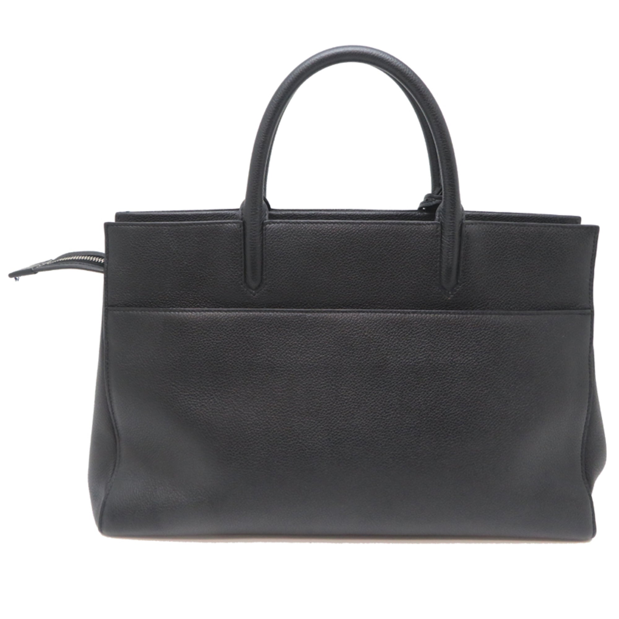 Saint Laurent Black Leather Handbag (Pre-Owned)