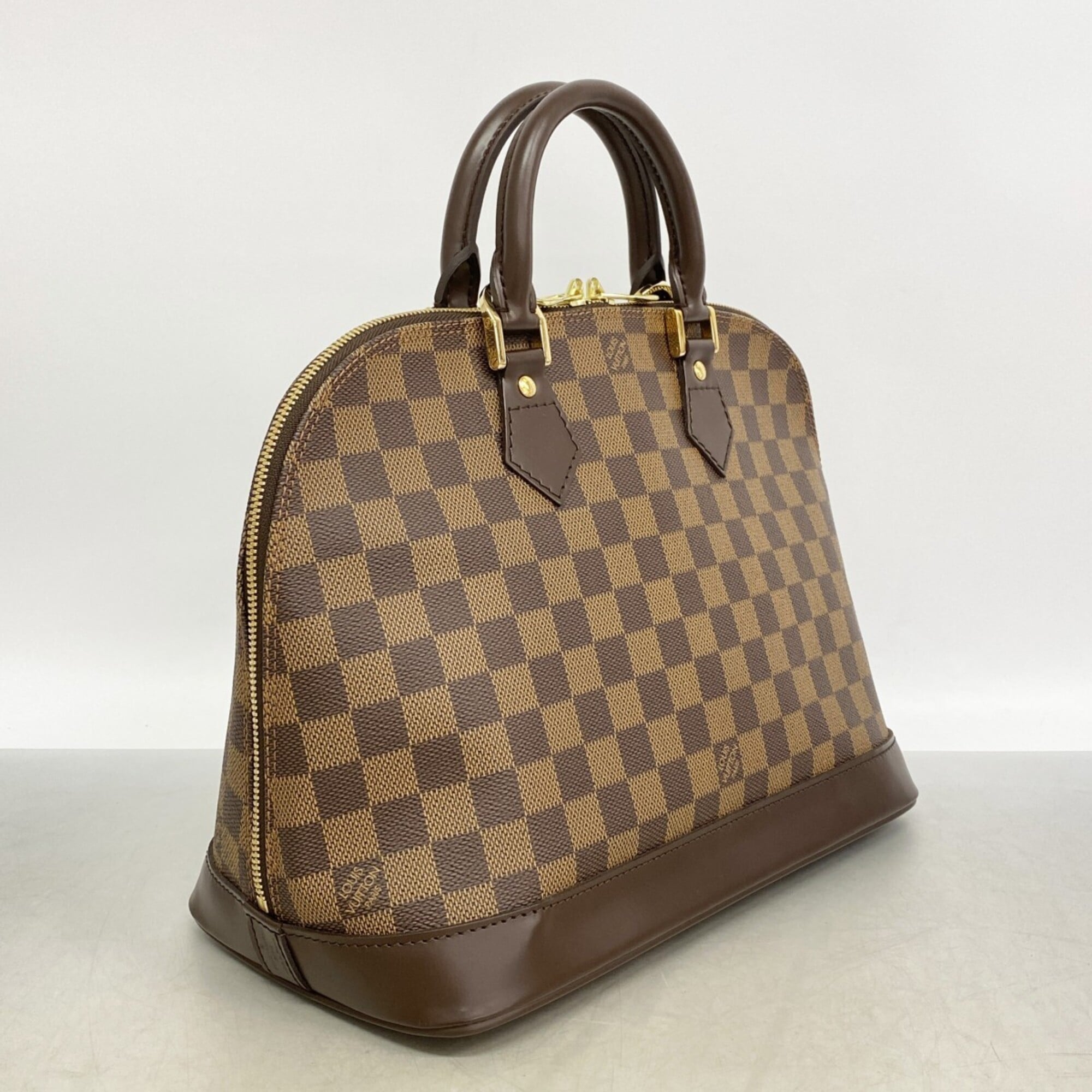 Louis Vuitton Ebene Handbag (Pre-Owned)