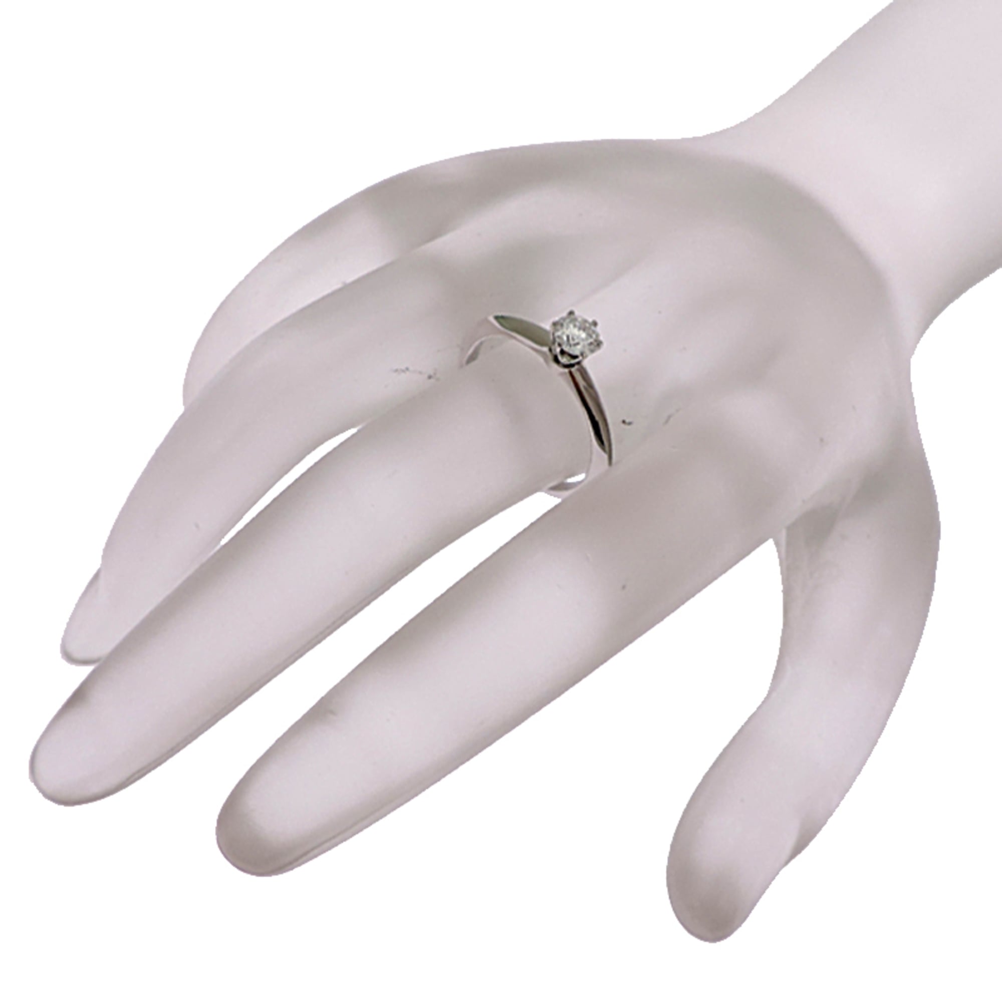 Tiffany Platinum 950 Band Ring (Pre-Owned)
