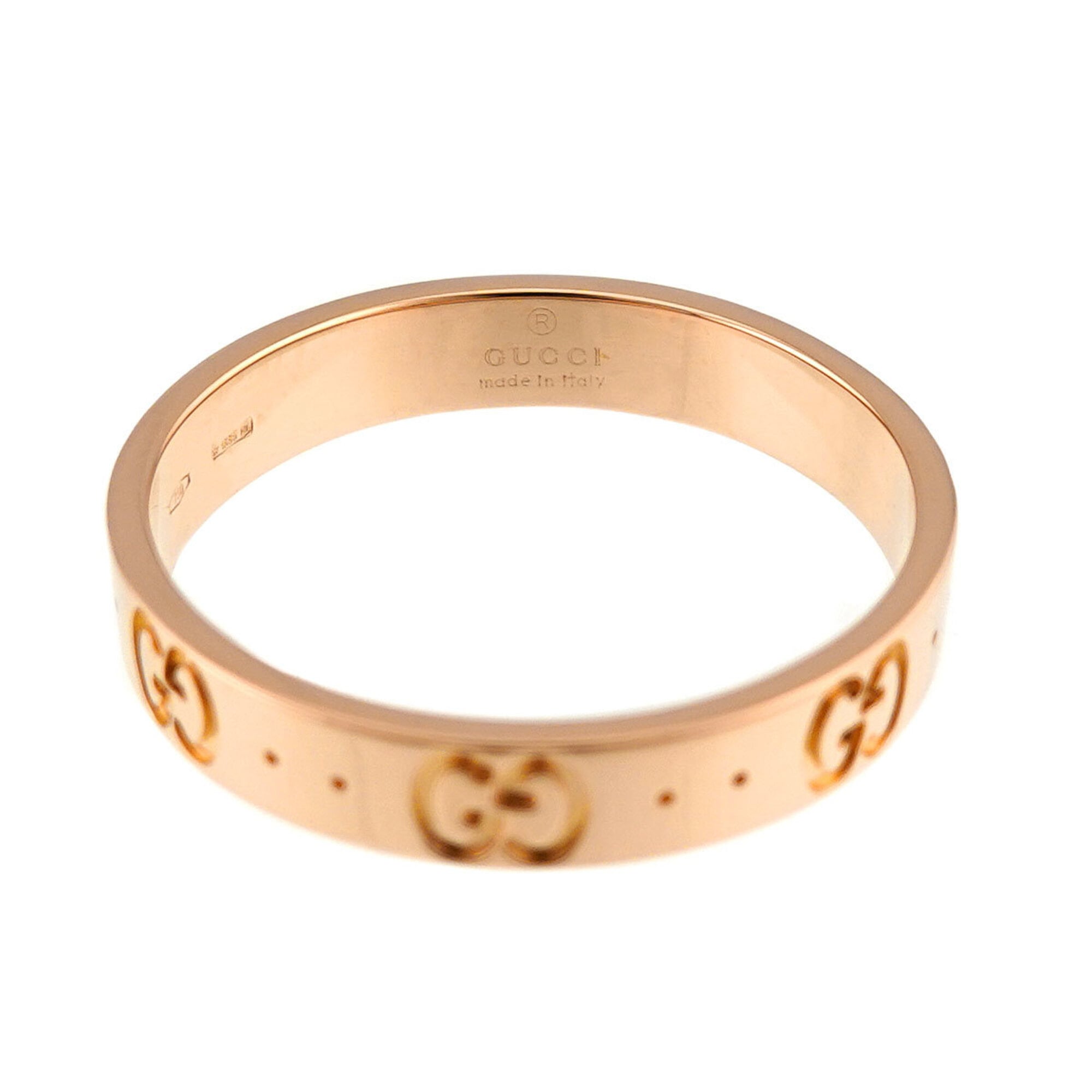 Gucci Pink Gold (18K) Band Ring (Pre-Owned)