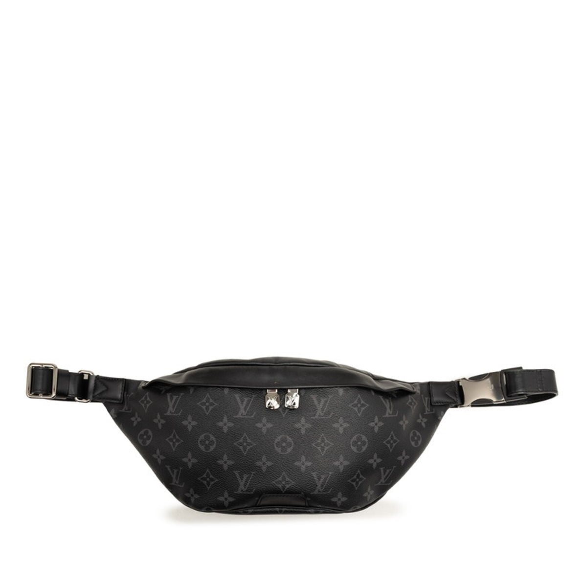Louis Vuitton Monogram Eclipse Black Pvc Leather Sling Bag (Pre-Owned)