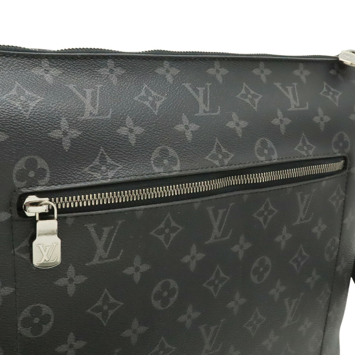 Louis Vuitton Monogram Eclipse Canvas Messenger Bag Shoulder Bag (Pre-Owned)