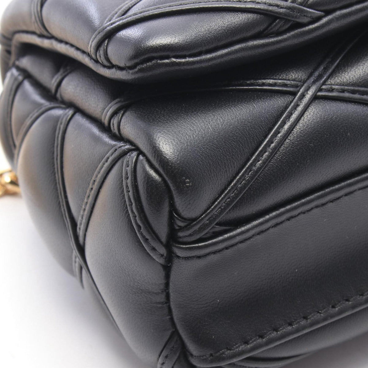 Louis Vuitton Black Noir Leather Handbag Shoulder Bag (Pre-Owned)