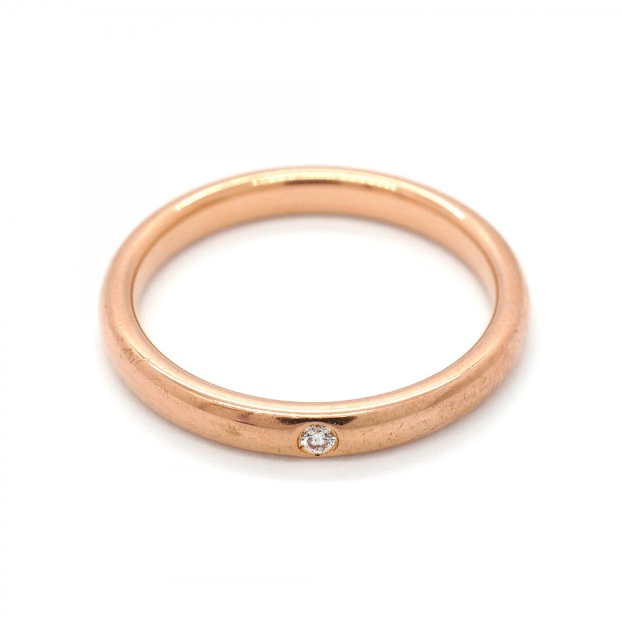 Tiffany Pink Gold (18K) Band Ring (Pre-Owned)
