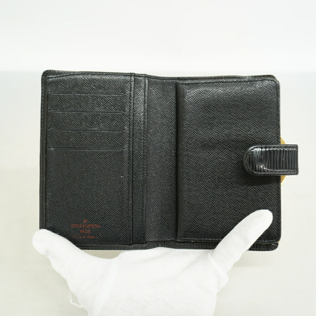 Louis Vuitton Noir Wallet (Bi-Fold) (Pre-Owned)