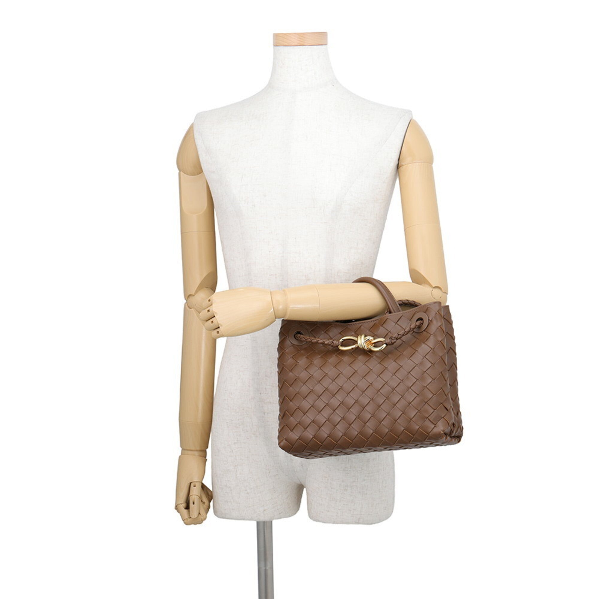 Bottega Veneta Leather Handbag Pouch (Pre-Owned)