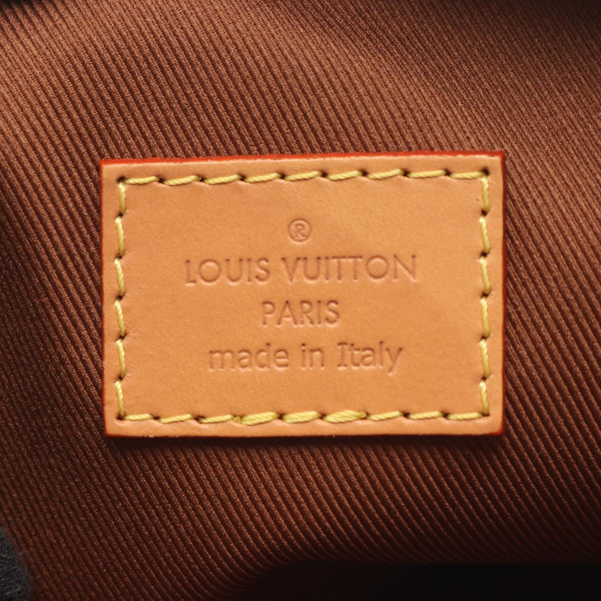 Louis Vuitton Brown Monogram Multi-Color Coated Canvas Leather Handbag Shoulder Bag (Pre-Owned)