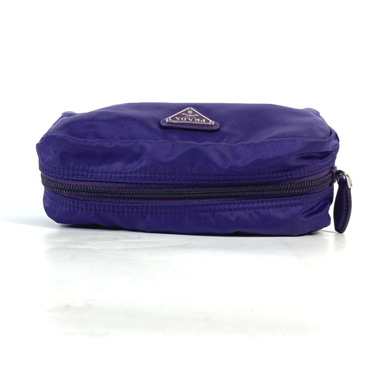 Prada Purple Nylon Pouch (Pre-Owned)