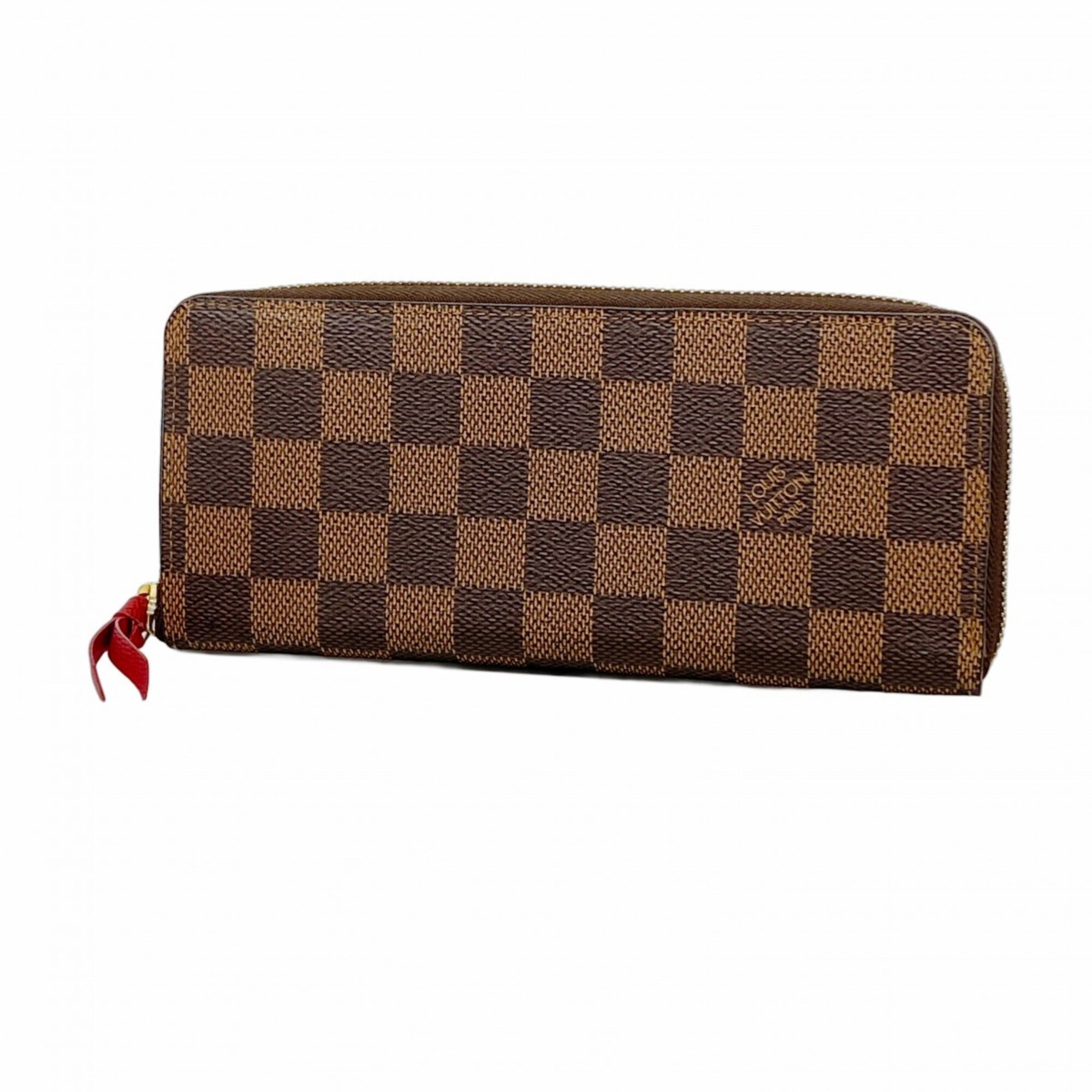 Louis Vuitton Cerise Ebene Long Wallet (Bi-Fold) (Pre-Owned)