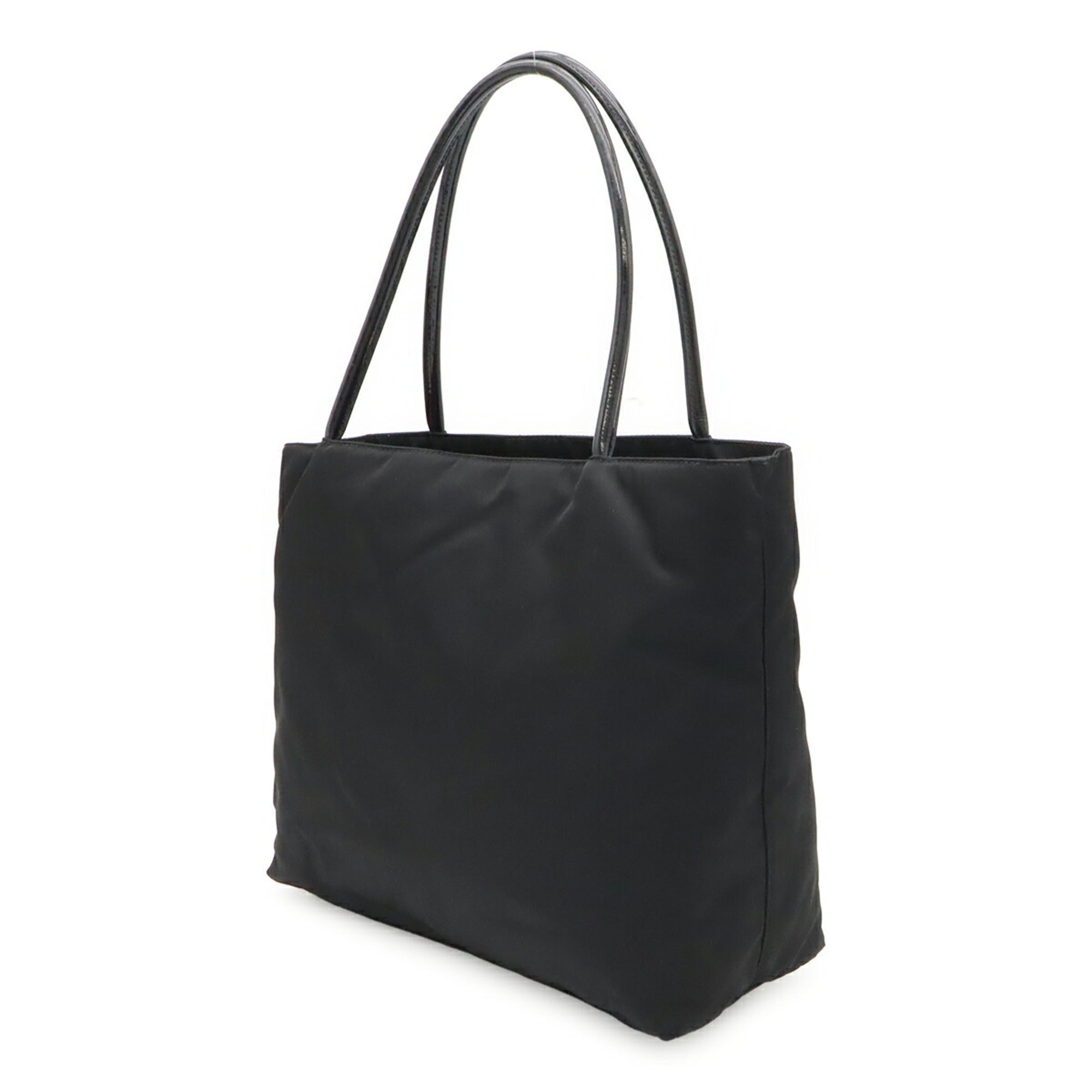 Prada Black Nero Nylon Shoulder Bag Tote Bag (Pre-Owned)