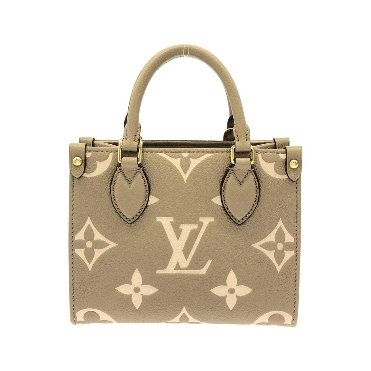 Louis Vuitton Beige Tourterelle Leather Handbag (Pre-Owned)