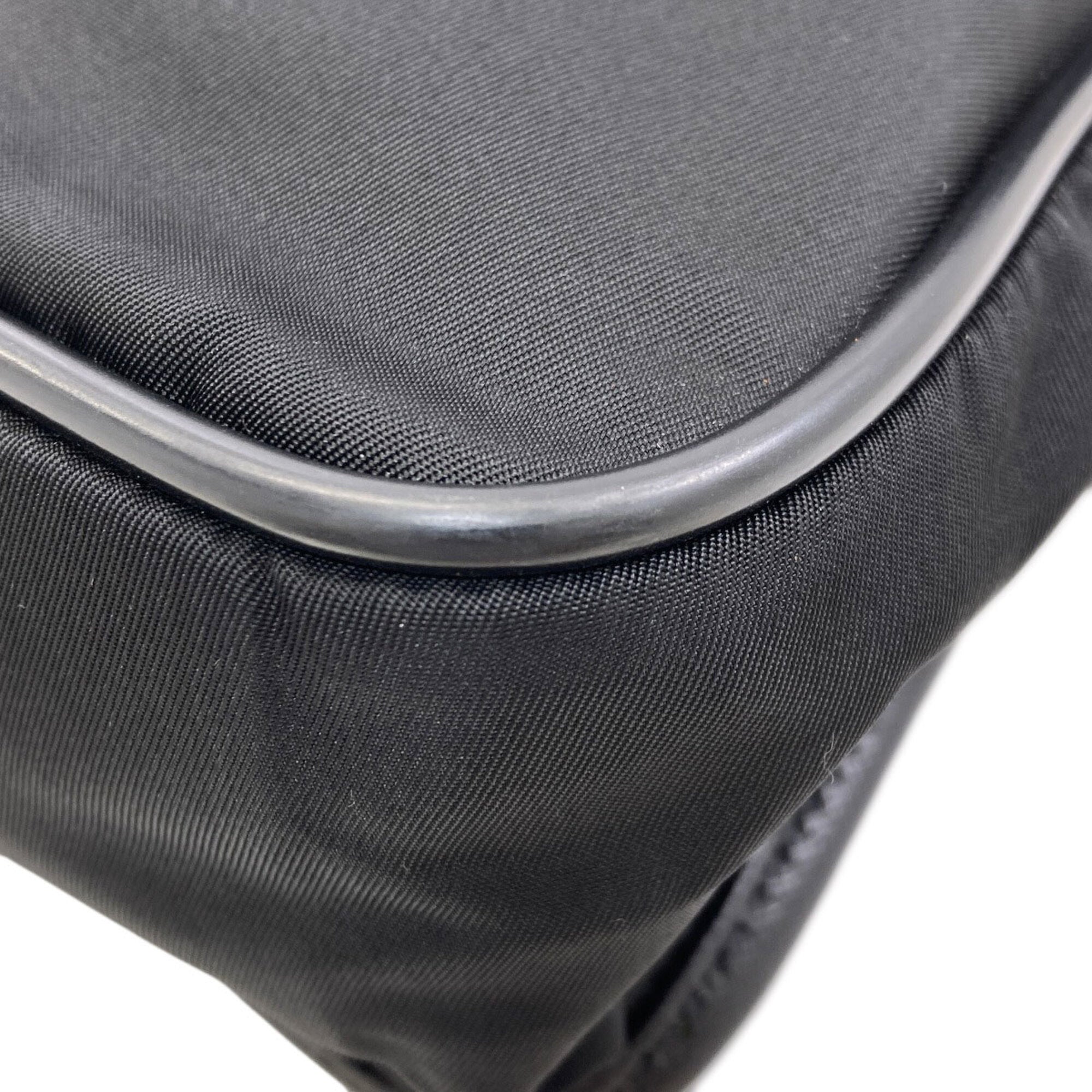 Prada Black Nylon Shoulder Bag (Pre-Owned)