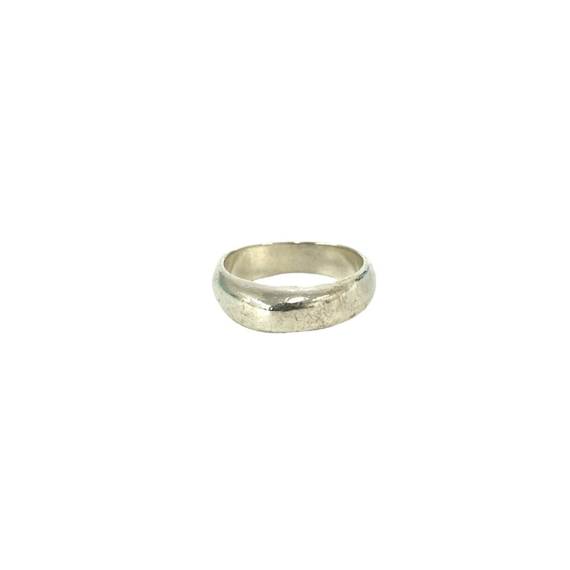 Tiffany Silver Silver 925 Band Ring (Pre-Owned)