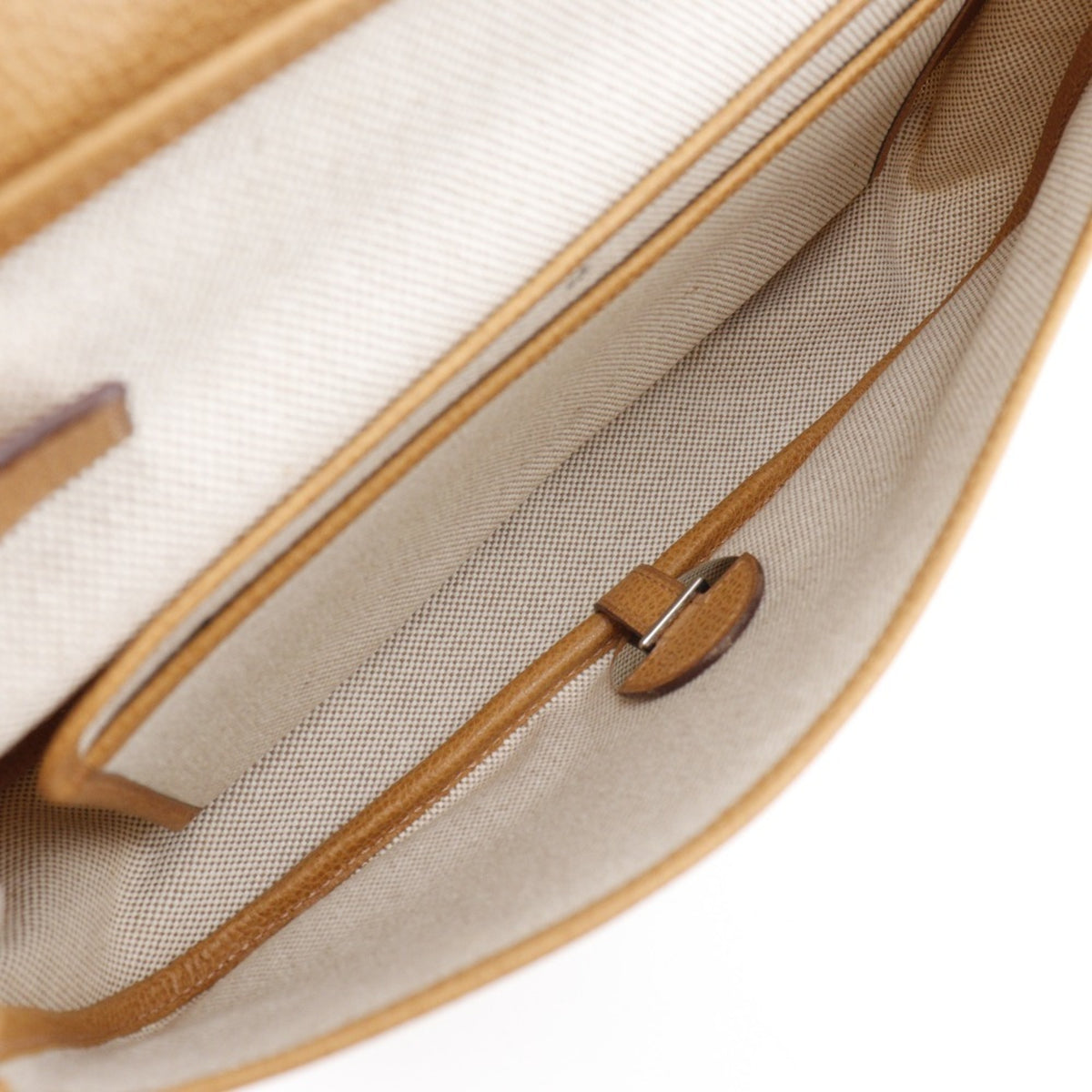 Hermes Brown Toile H Shoulder Bag (Pre-Owned)