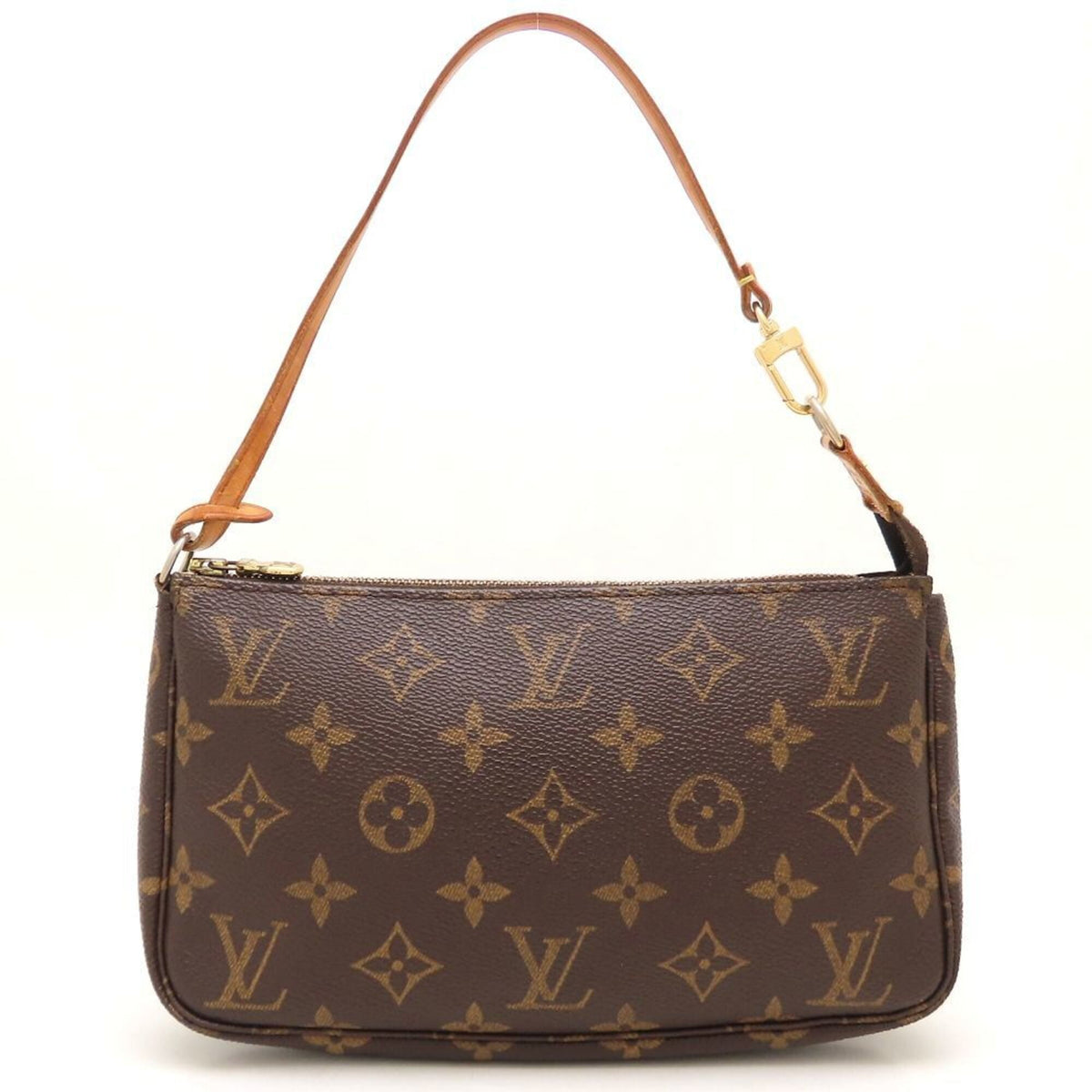 Louis Vuitton Brown Monogram Monogram Handbag Pochette (Pre-Owned)