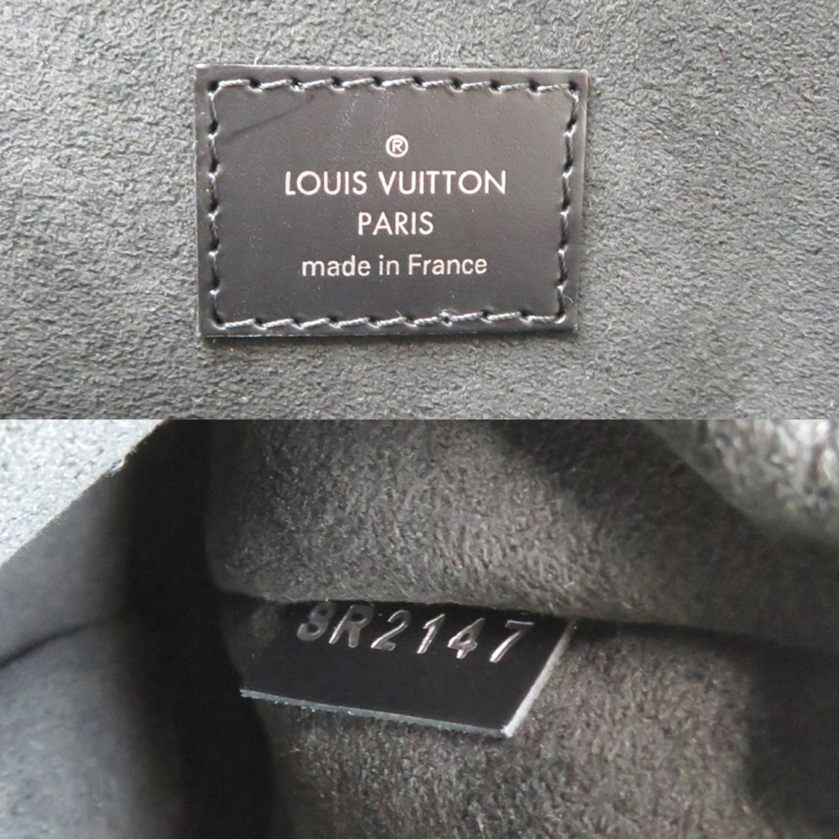 Louis Vuitton Black Noir Epi Leather Handbag (Pre-Owned)