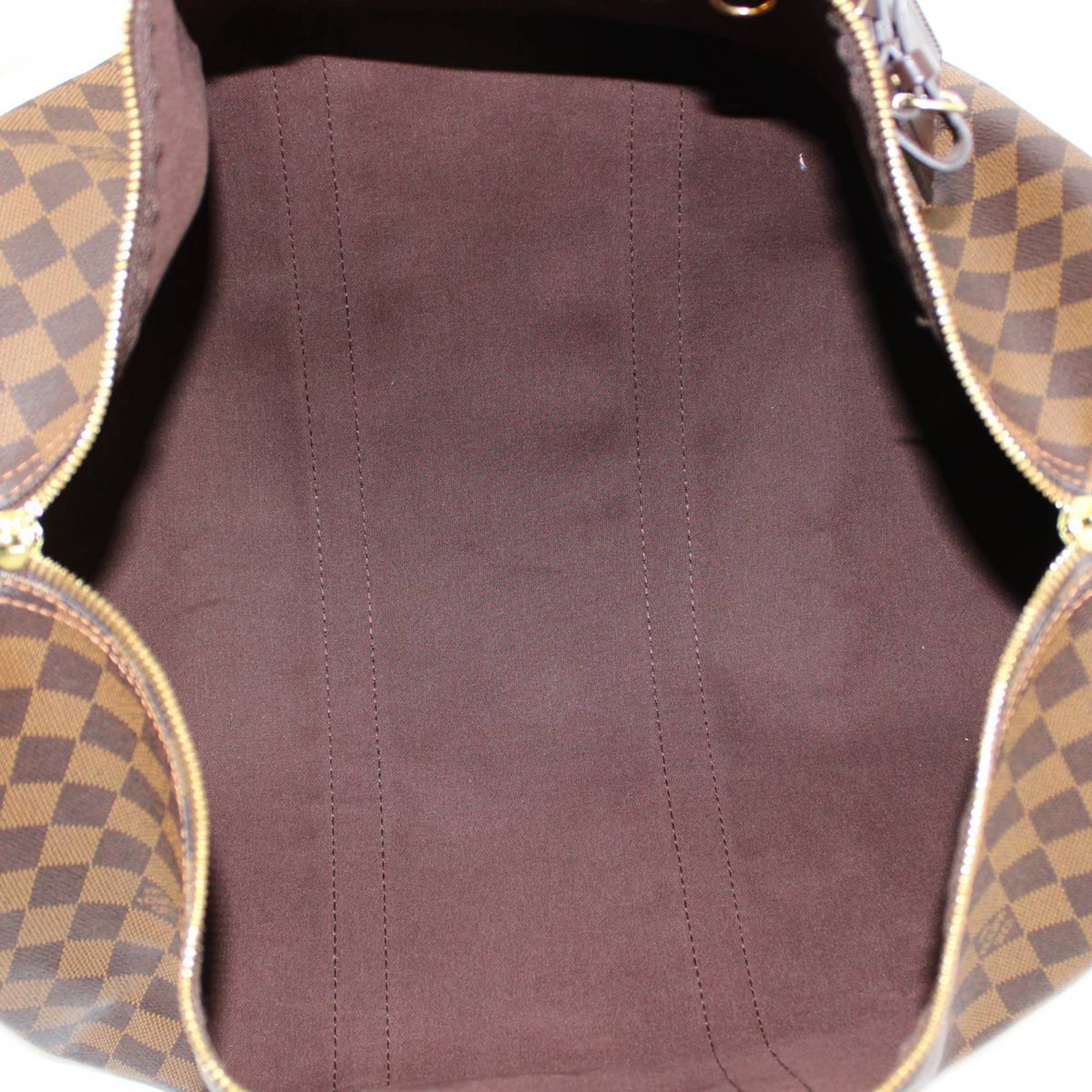 Louis Vuitton Damier Ebene Boston Bag (Pre-Owned)
