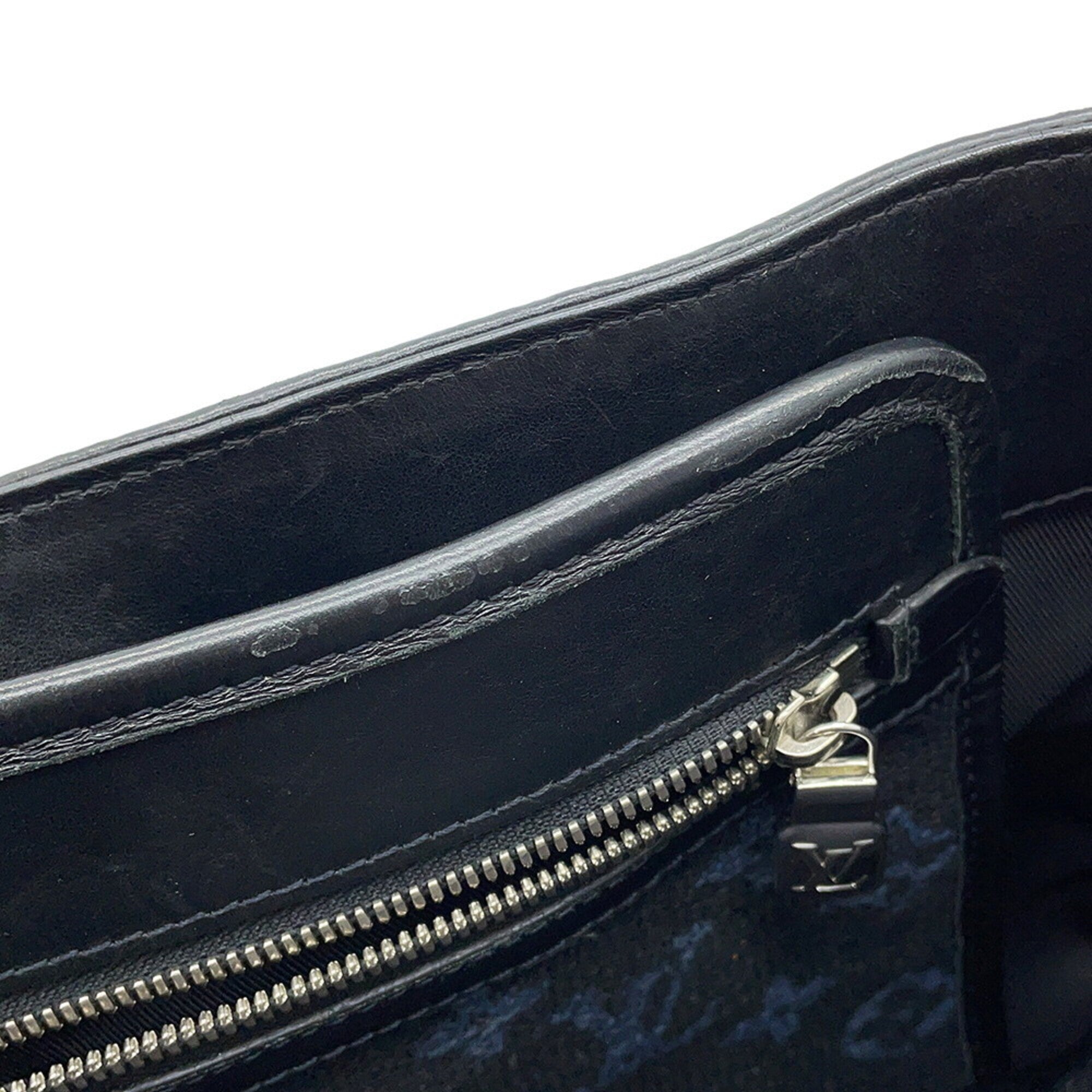 Louis Vuitton Black Noir Monogram Jacquard Handbag Tote Bag (Pre-Owned)