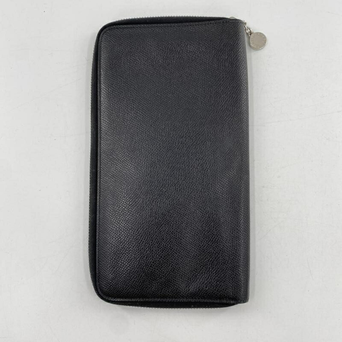 Bvlgari Black Leather Long Wallet (Bi-Fold) (Pre-Owned)