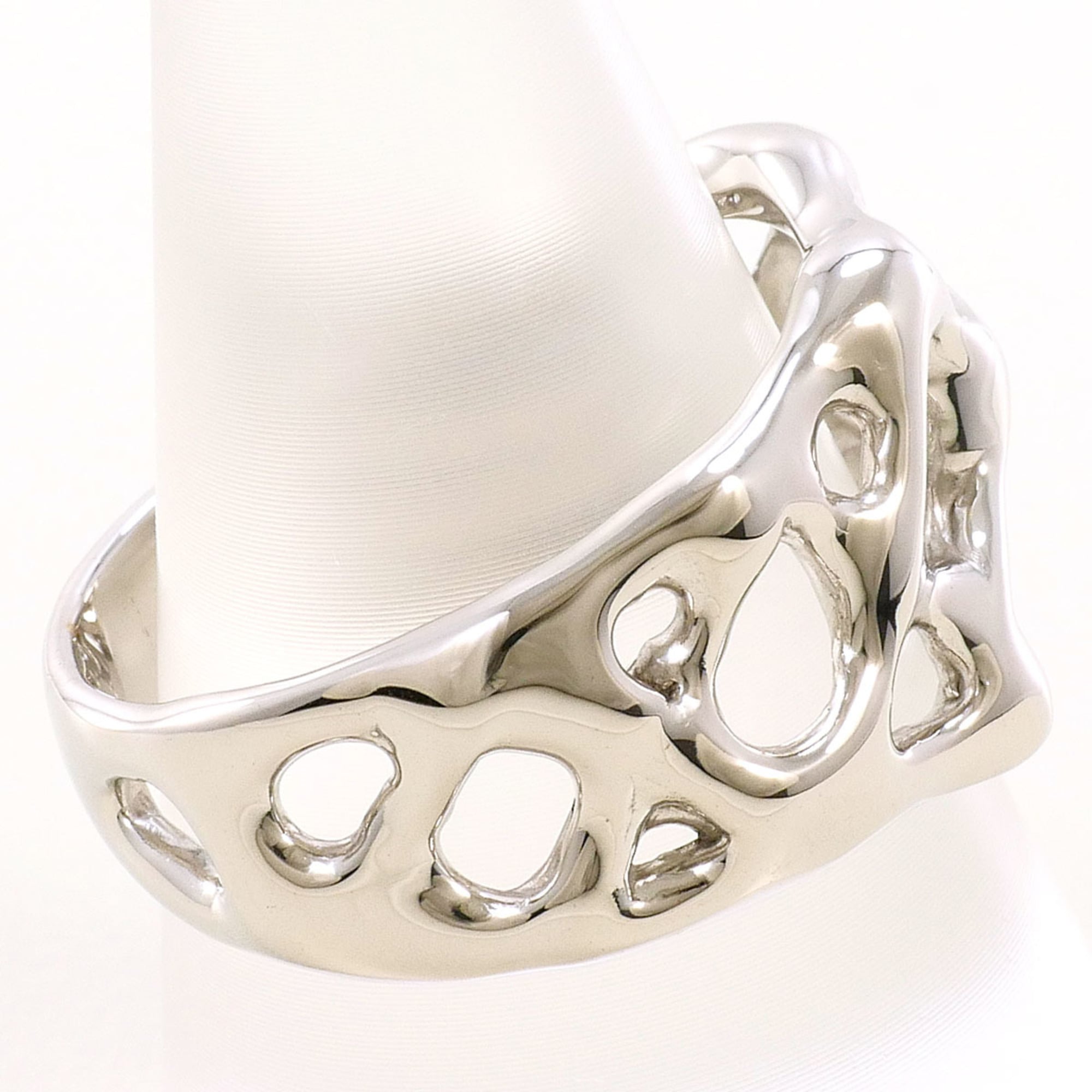 Unbranded White Gold White Gold (18K) Band Ring (Pre-Owned)
