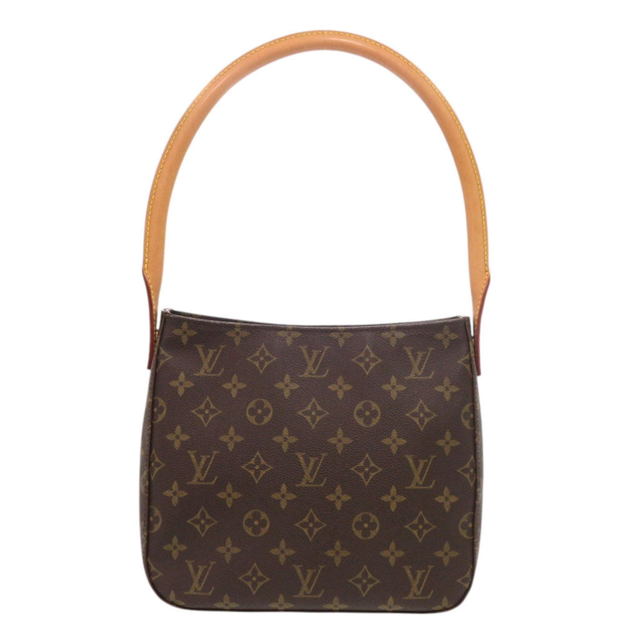 Louis Vuitton Brown Monogram Canvas Shoulder Bag (Pre-Owned)