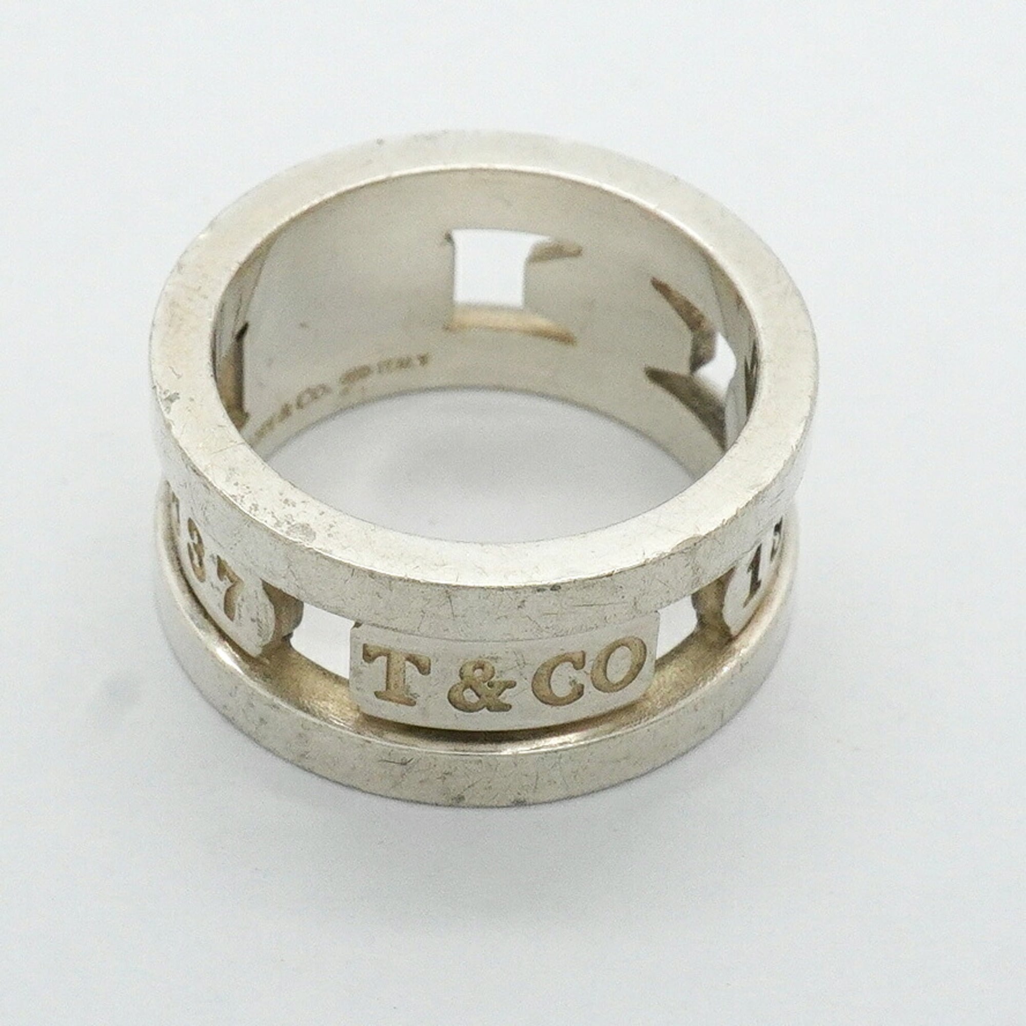 Tiffany Silver 925 Band Ring (Pre-Owned)