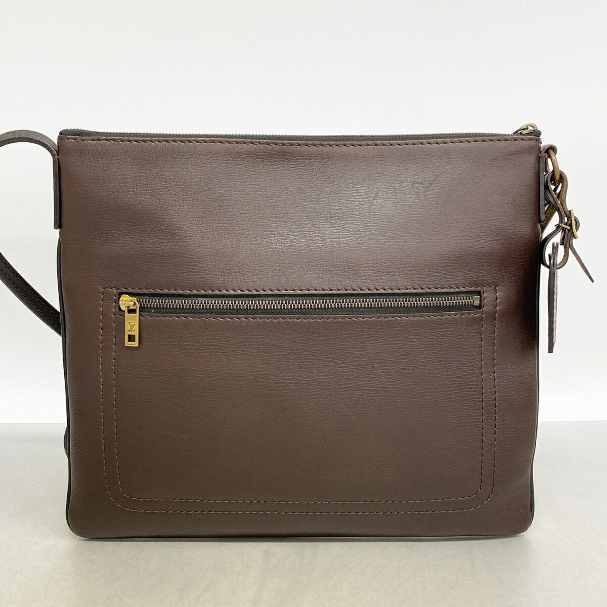 Louis Vuitton Coffee Shoulder Bag (Pre-Owned)