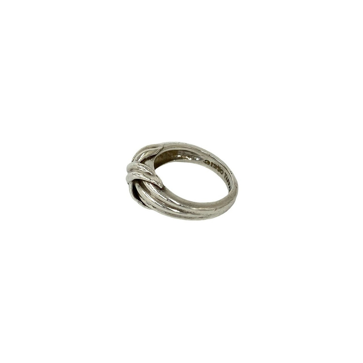 Tiffany Silver Silver 925 Band Ring (Pre-Owned)