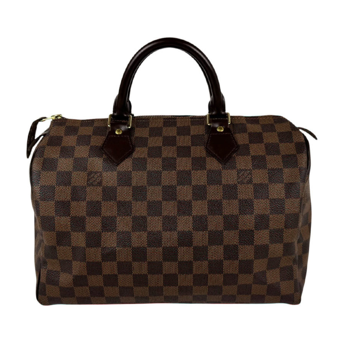 Louis Vuitton Damier Canvas Ebene Damier Canvas Handbag (Pre-Owned)