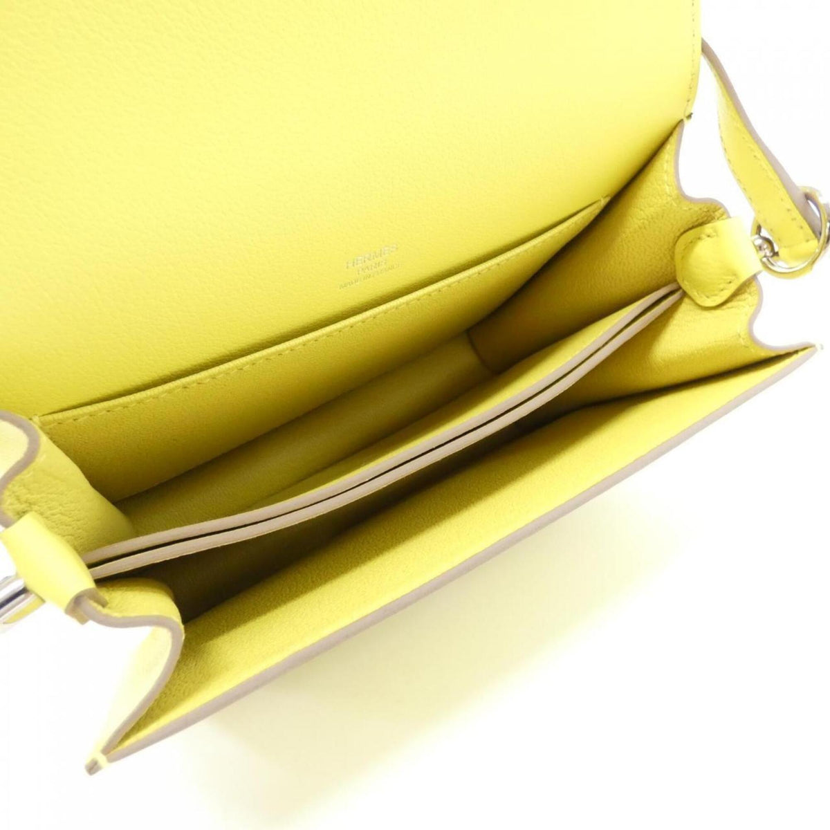 Hermes Lime Yellow Shoulder Bag (Pre-Owned)