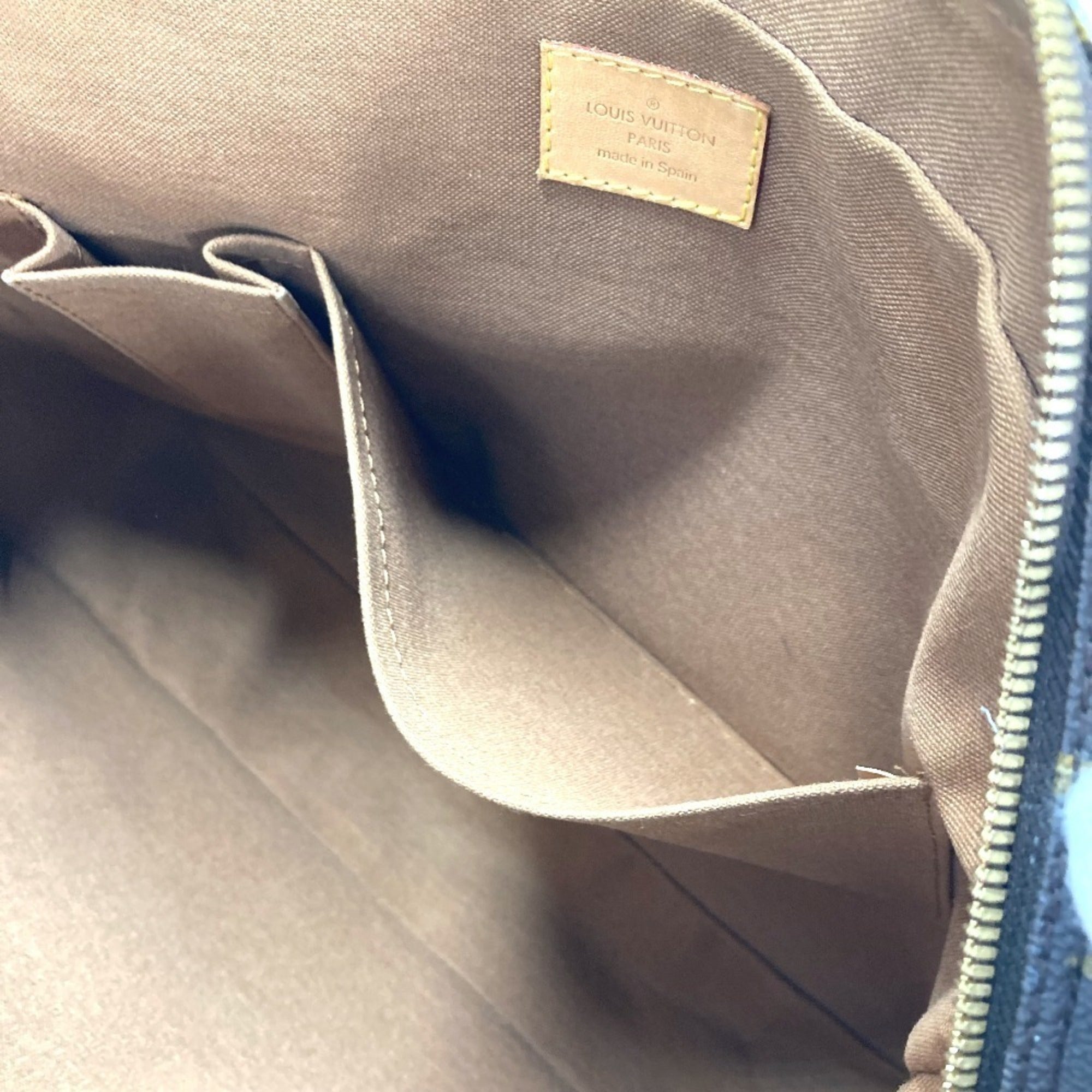 Louis Vuitton Brown Monogram Monogram Handbag Tote Bag (Pre-Owned)