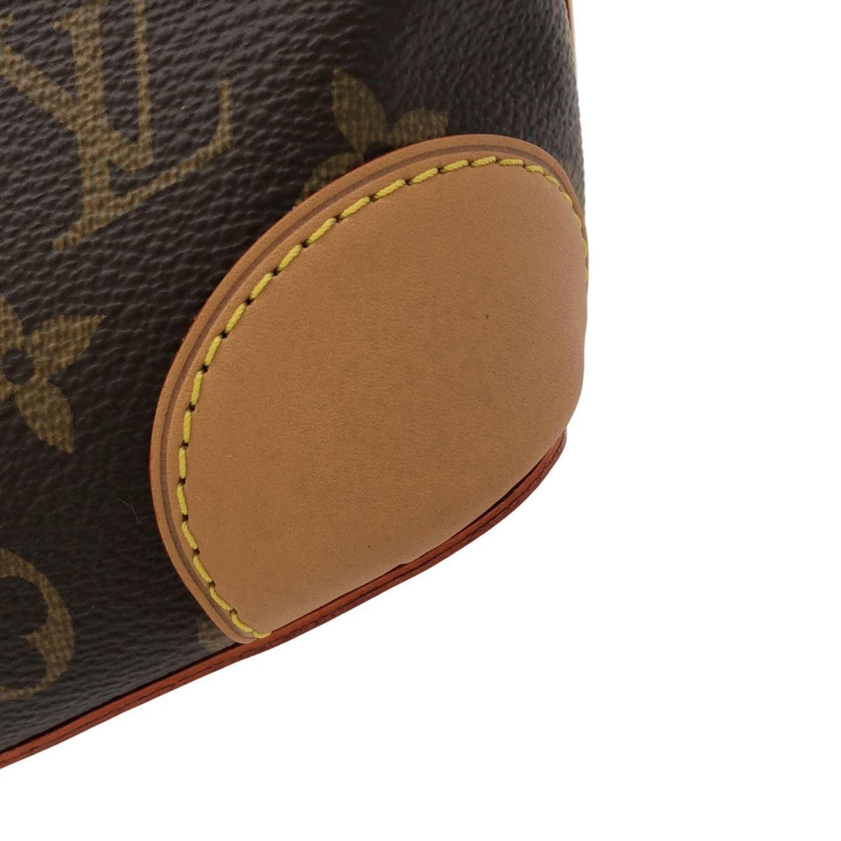 Louis Vuitton Marron Monogram Coated Canvas Shoulder Bag (Pre-Owned)