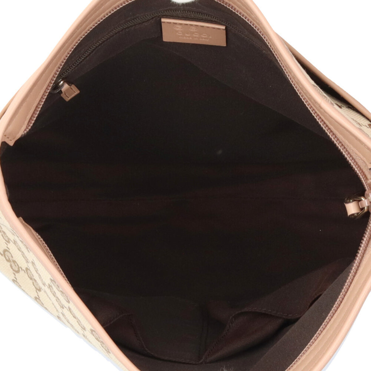 Gucci Gg Canvas Beige Pink Gg Canvas Shoulder Bag (Pre-Owned)