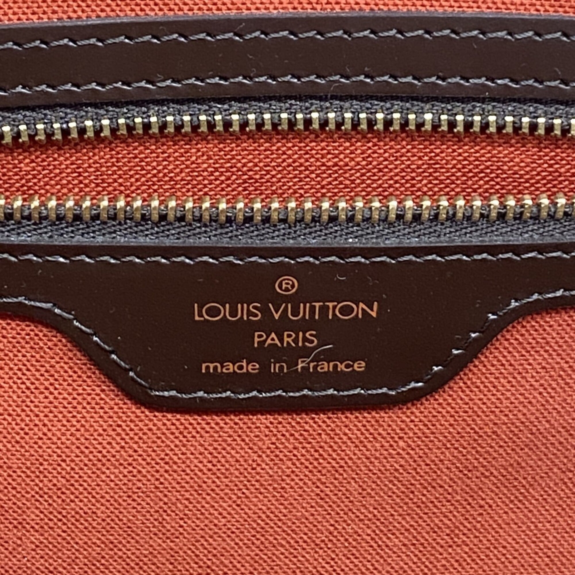 Louis Vuitton Ebene Handbag (Pre-Owned)