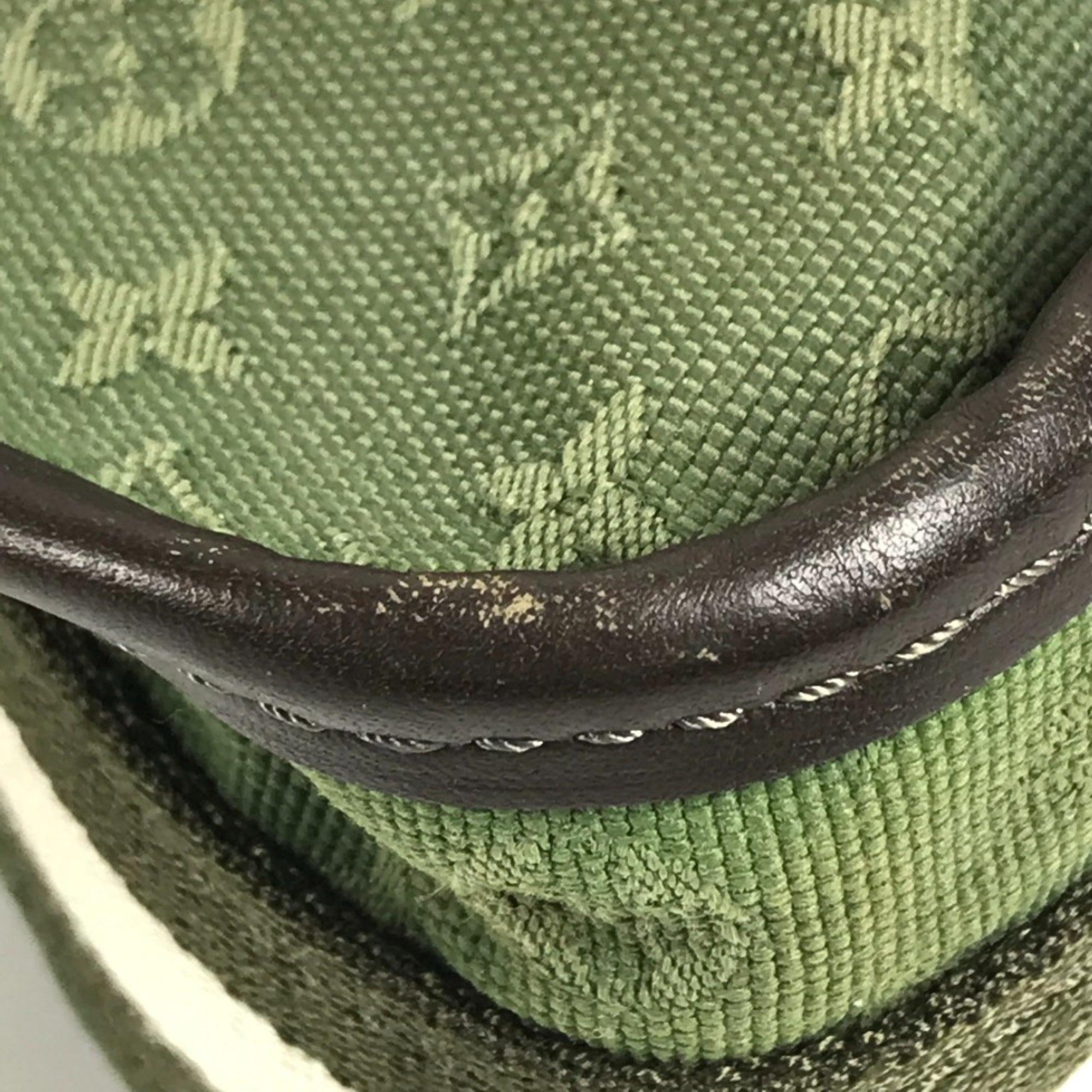 Louis Vuitton Khaki Monogram Mini Shoulder Bag (Pre-Owned)