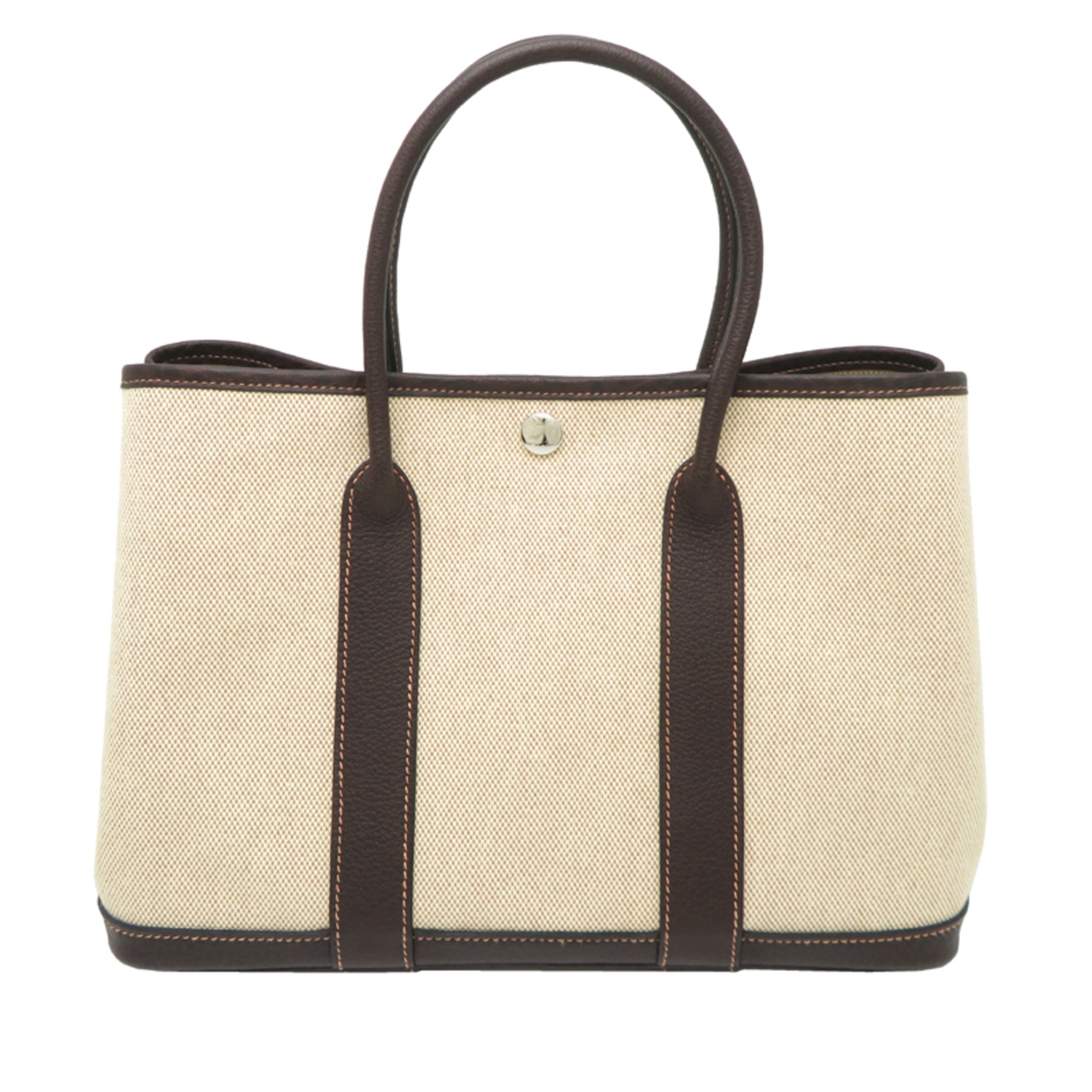 Hermes Beige Toile H Tote Bag (Pre-Owned)