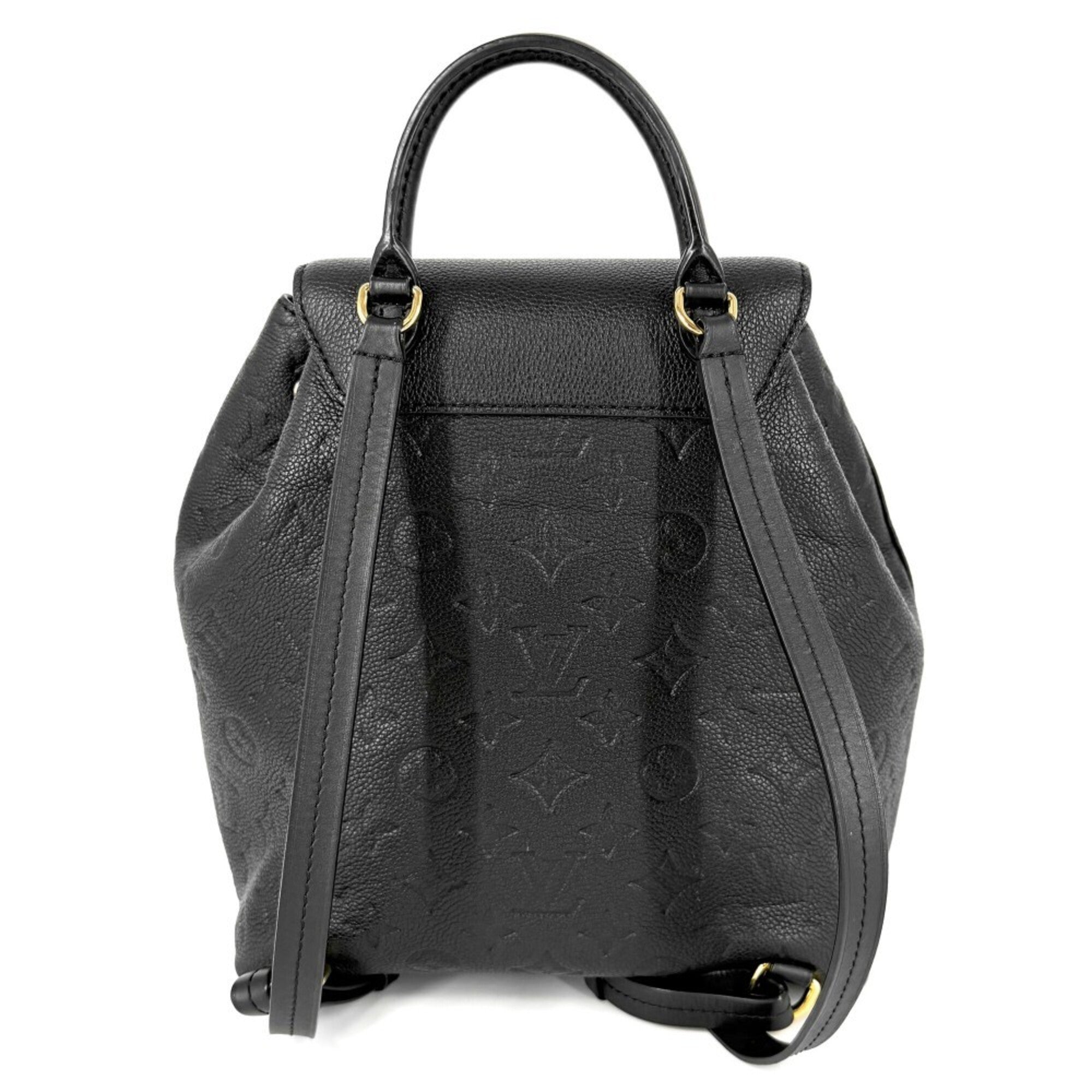 Louis Vuitton Black Monogram Empreinte Backpack (Pre-Owned)