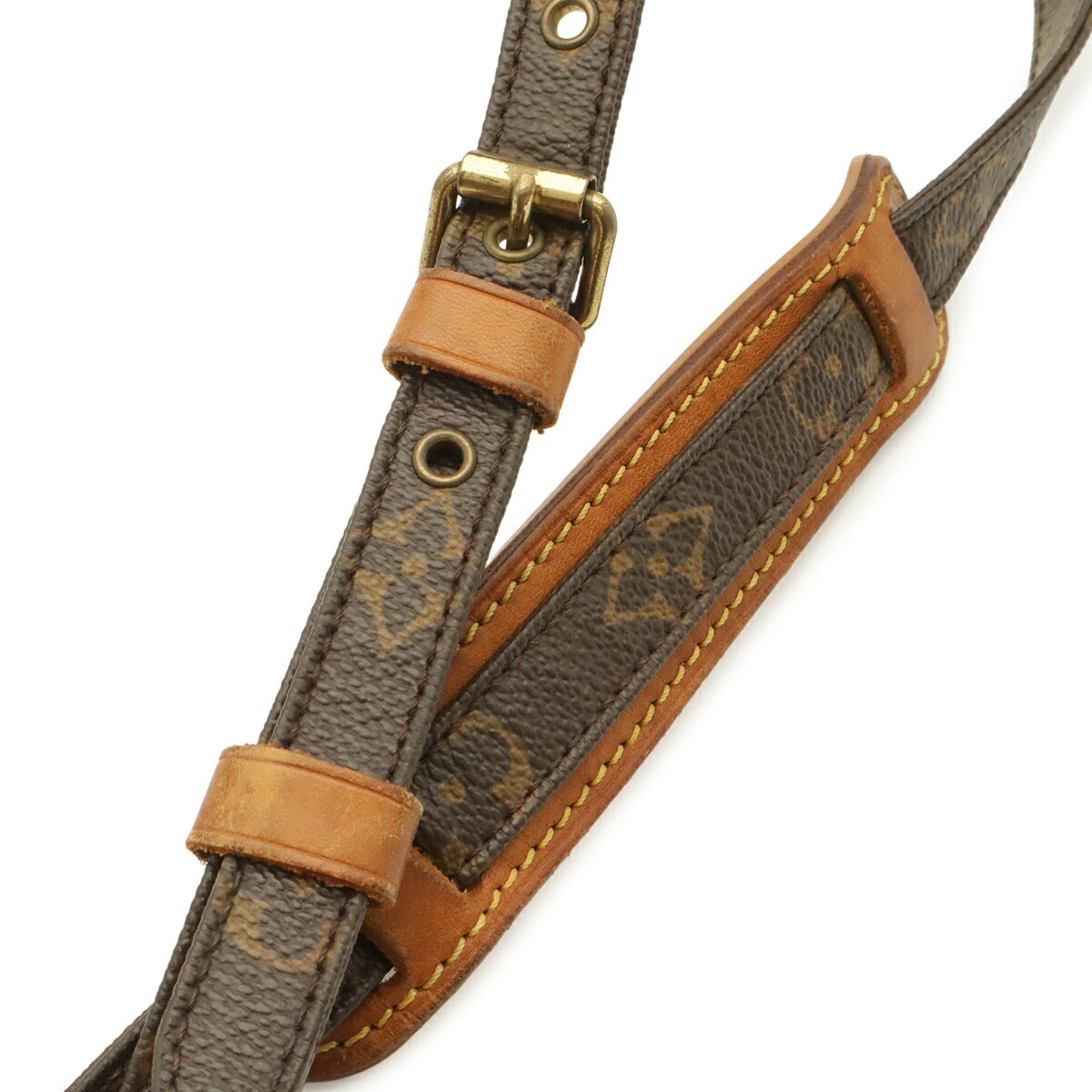 Louis Vuitton Brown Monogram Canvas Pochette Shoulder Bag (Pre-Owned)